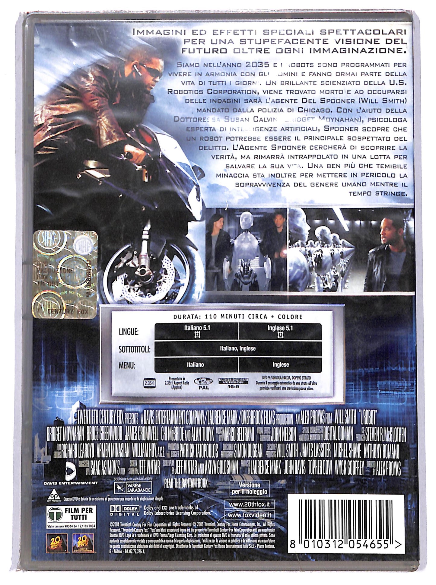 EBOND io robot NOLEGGIO DVD DB720132