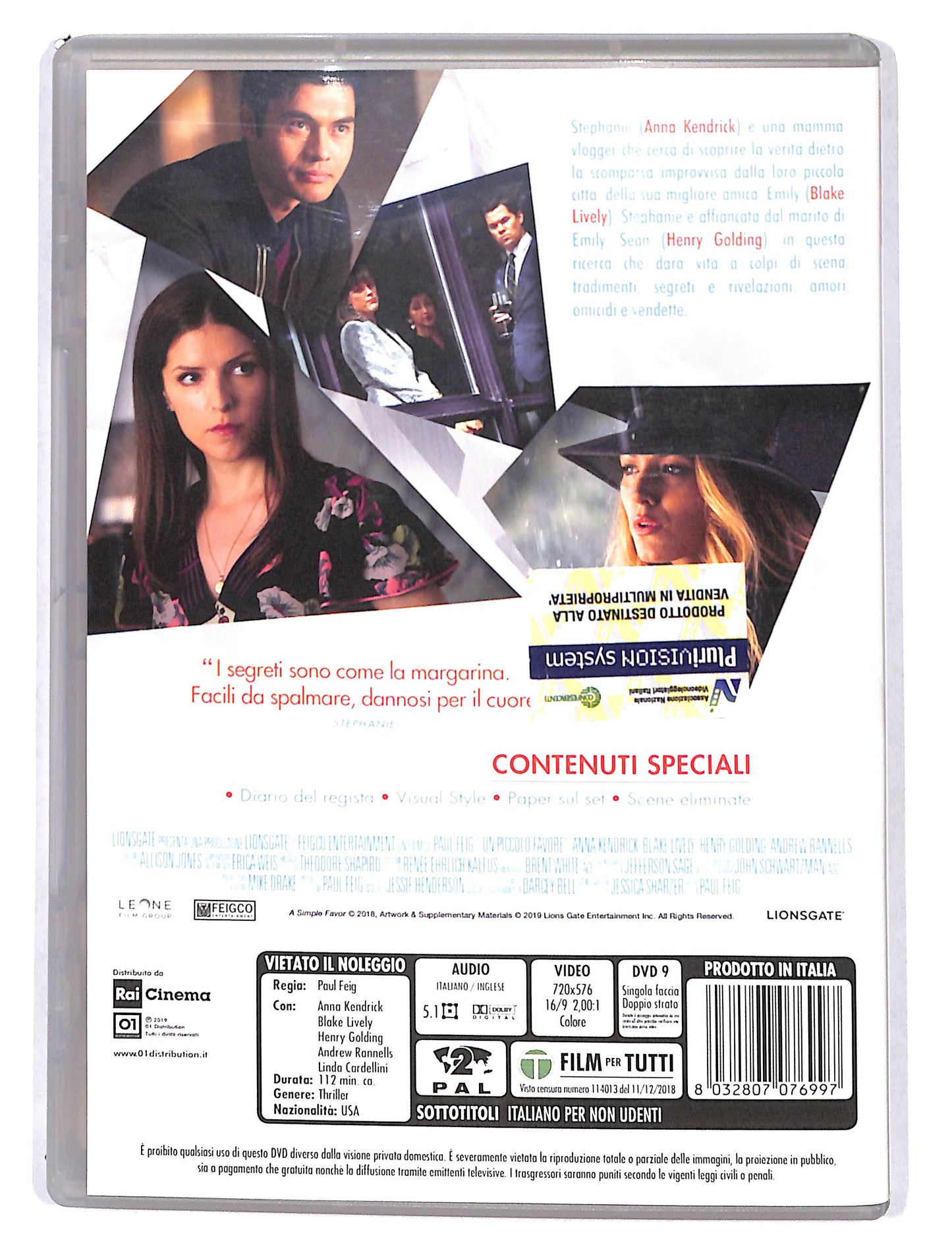 EBOND Un Piccolo Favore DVD DB720602