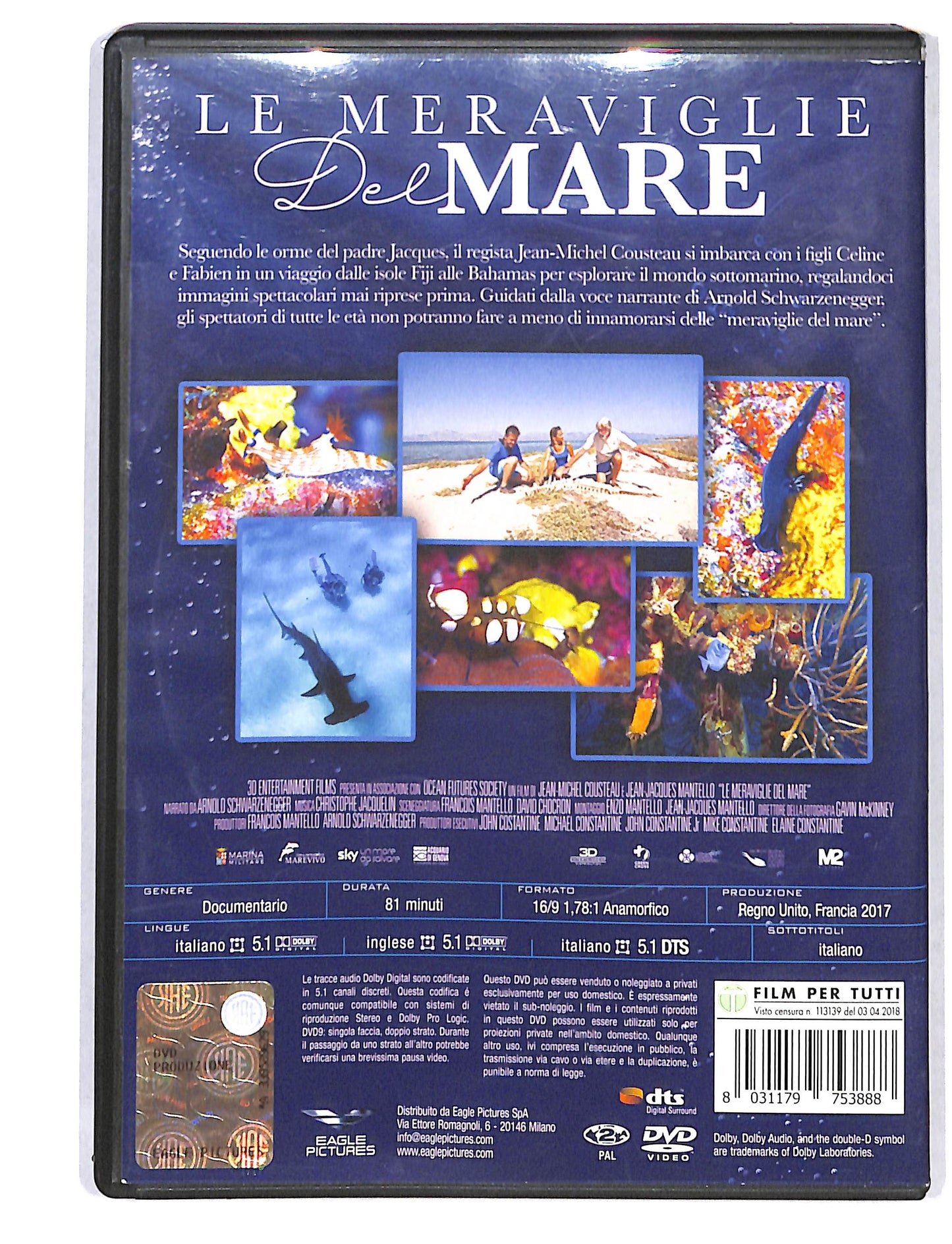 EBOND Le Meraviglie del Mare DVD DB720629