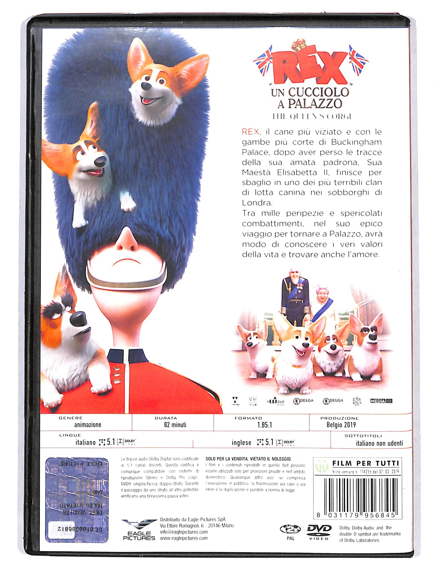 EBOND Rex - Un Cucciolo A Palazzo DVD DB720633