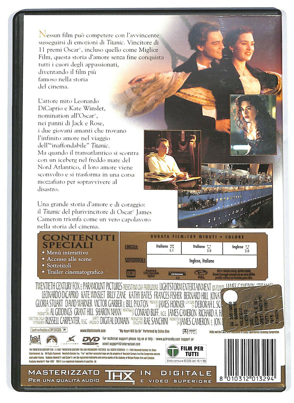 EBOND Titanic NOLEGGIO DVD DB720656