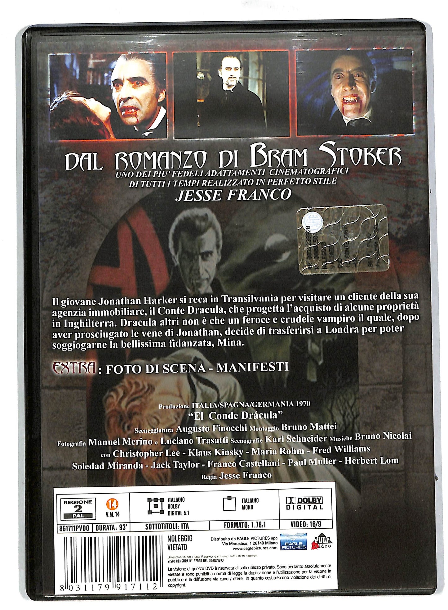 EBOND Il conte dracula DVD DB720657