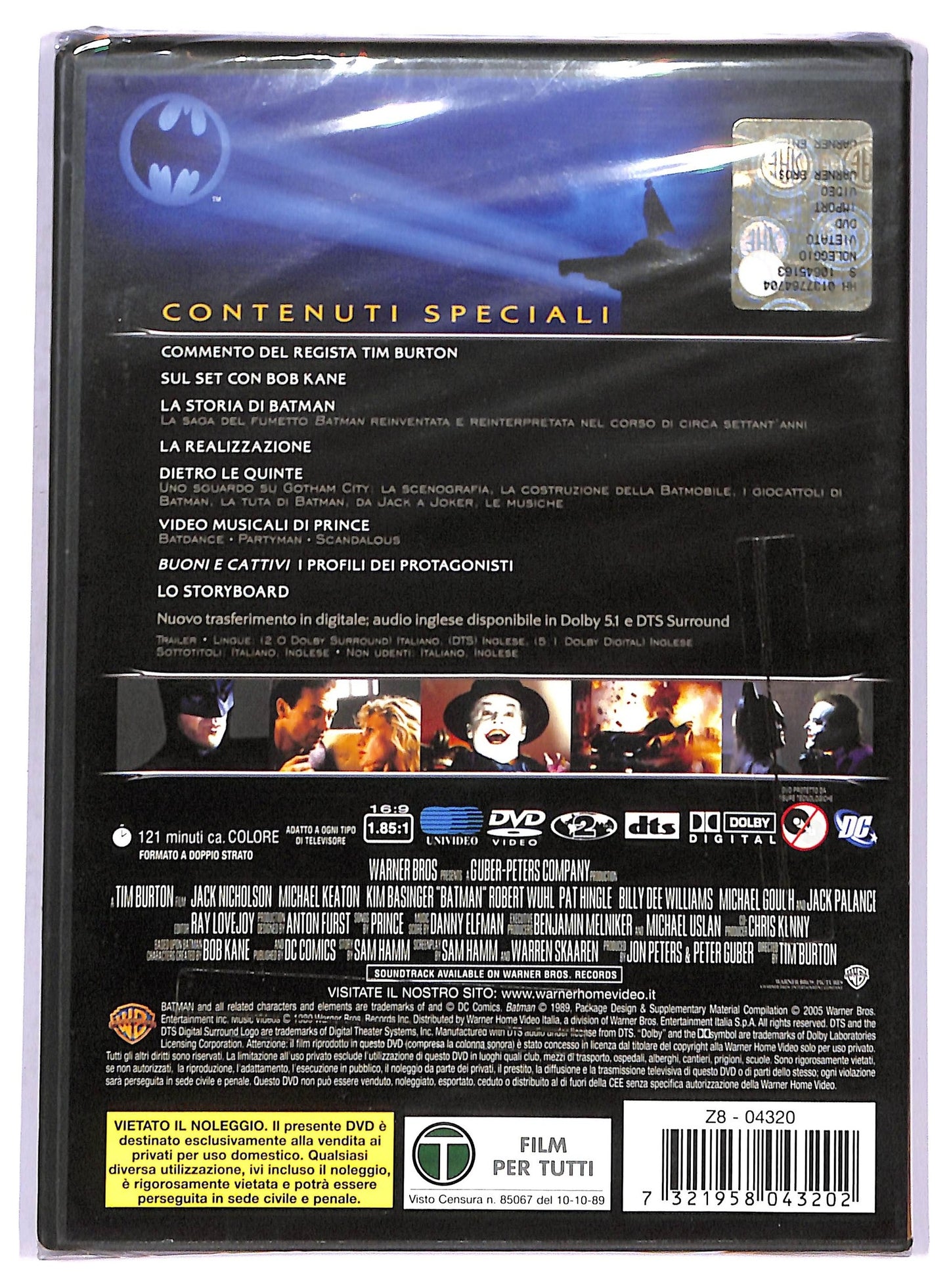 EBOND Batman Edizione Speciale 2 dischi DVD DB720659