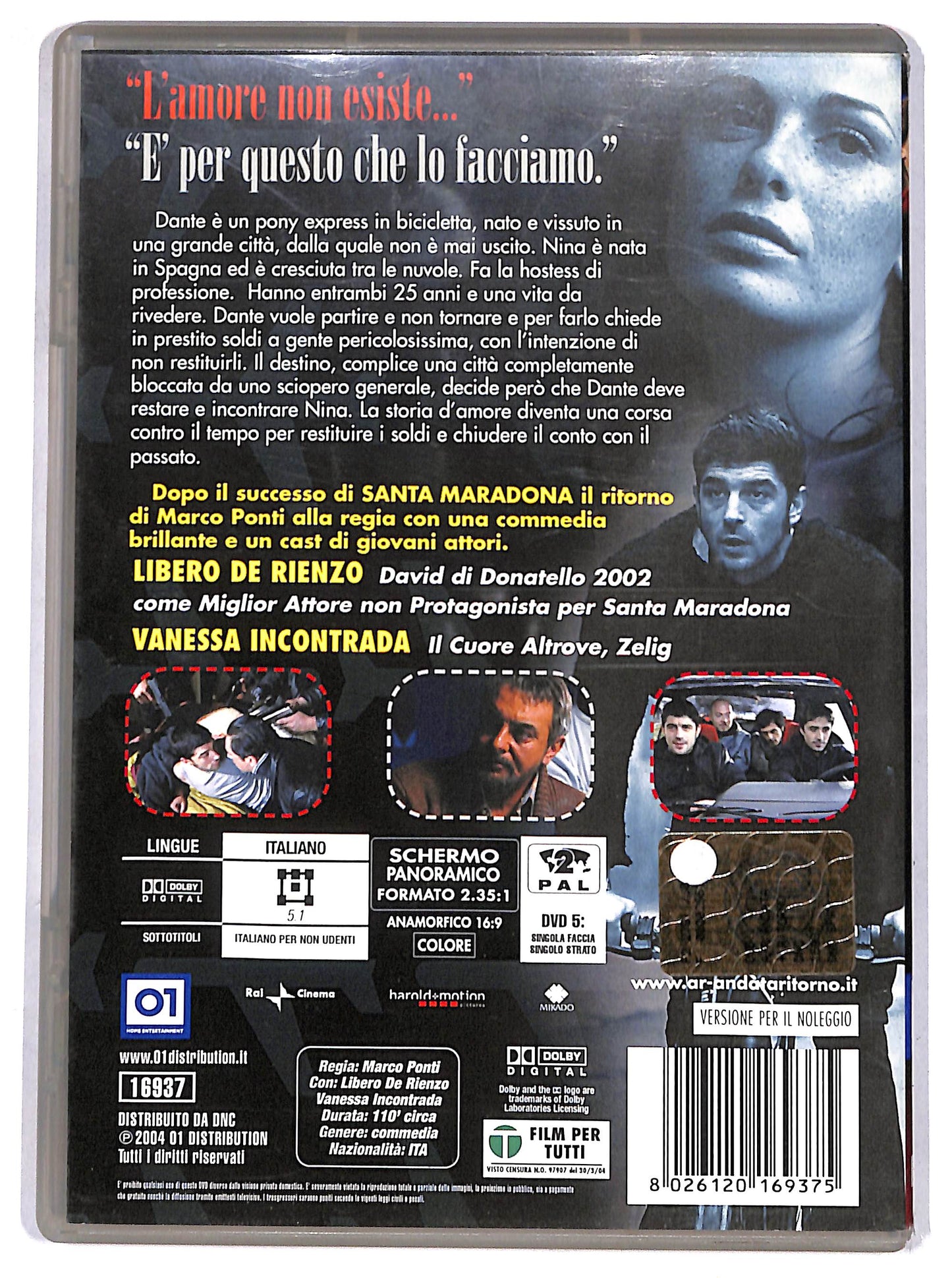 EBOND A/R Andata + Ritorno - Noleggio DVD DB720815