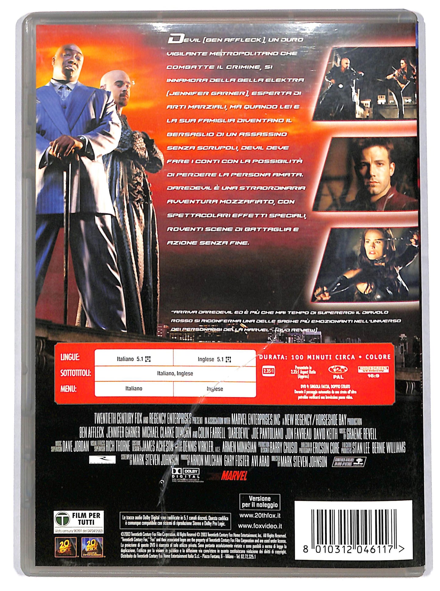 EBOND Daredevil NOLEGGIO DVD DB720816