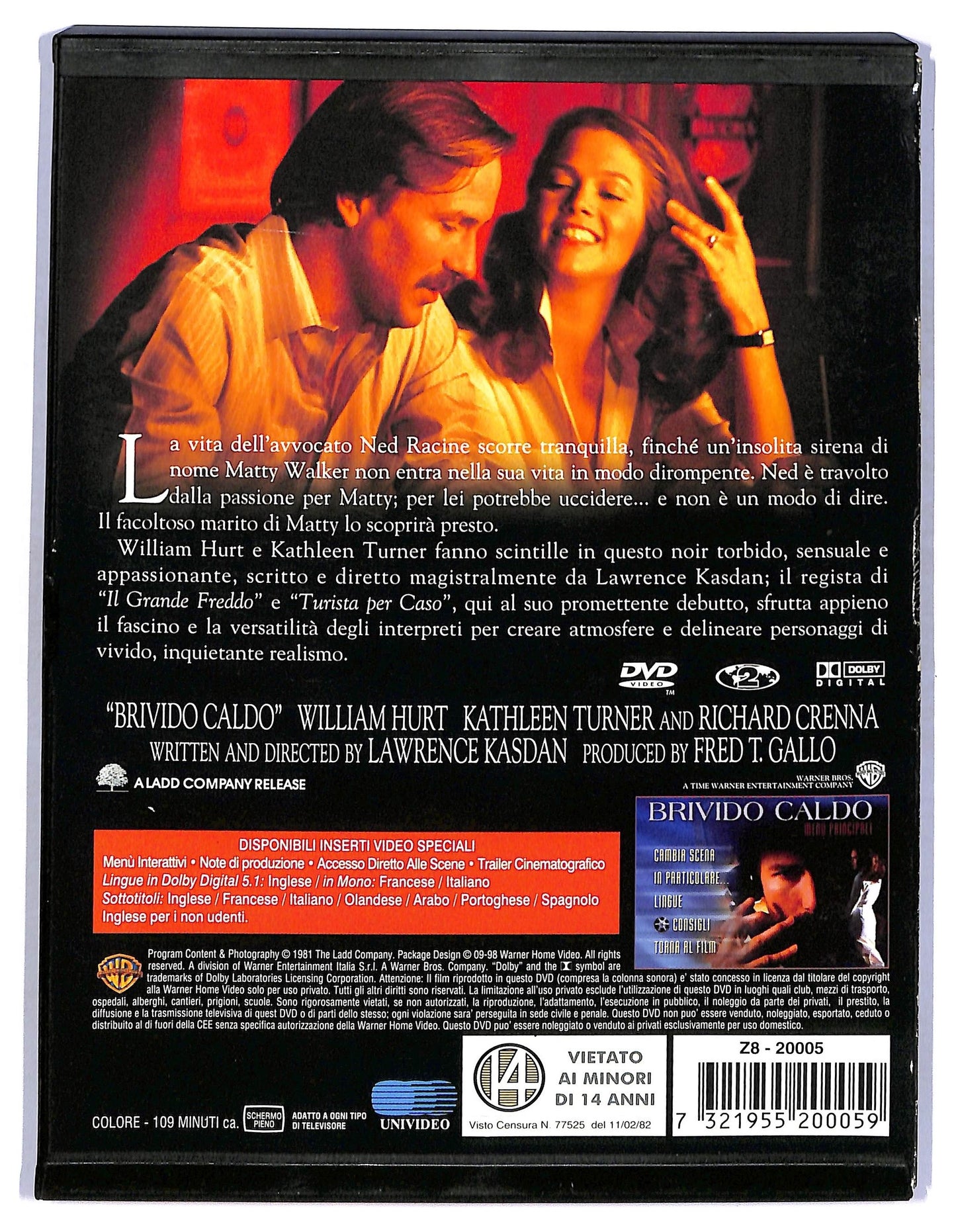EBOND Brivido caldo SNAPPER DVD DB720835
