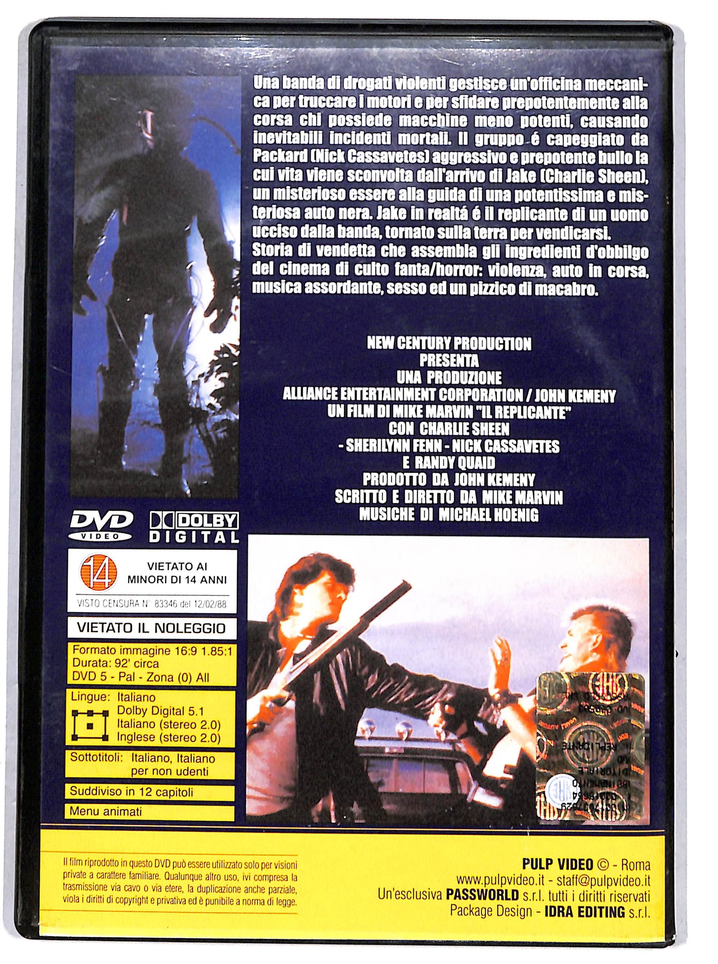 EBOND Il replicante EDITORIALE DVD DB720917