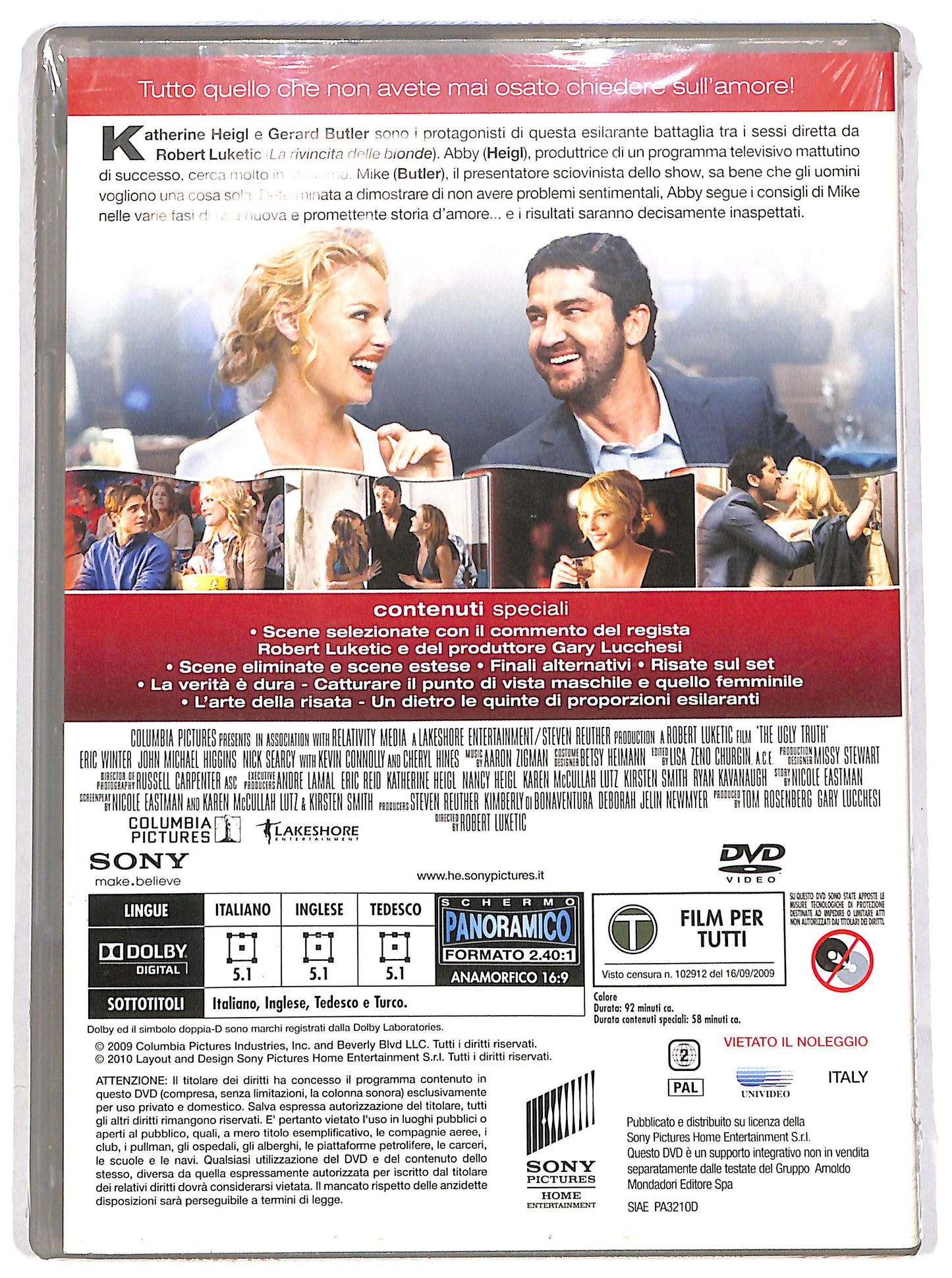 EBOND La dura verita EDITORIALE DVD DB720930
