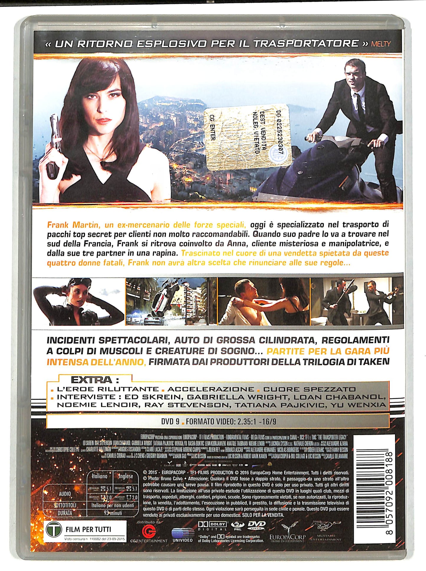 EBOND The Transporter Legacy NOLEGGIO DVD DB721120