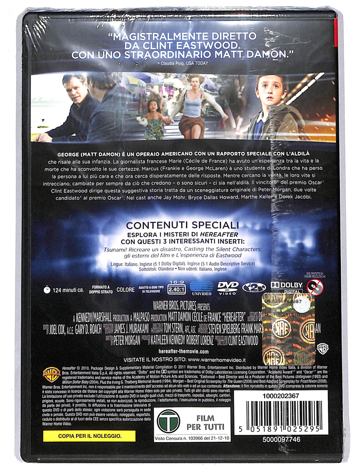 EBOND Hereafter Noleggio DVD DB721613