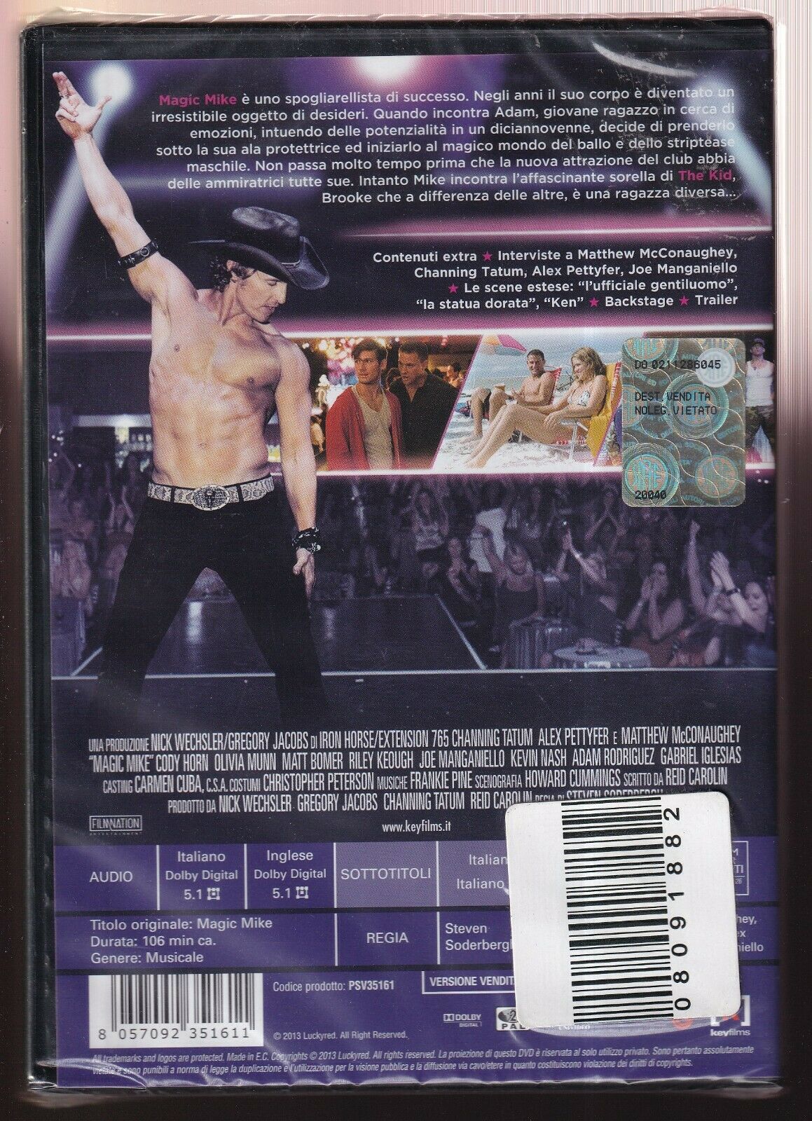 EBOND Magic Mike NOLEGGIO DVD DB721634