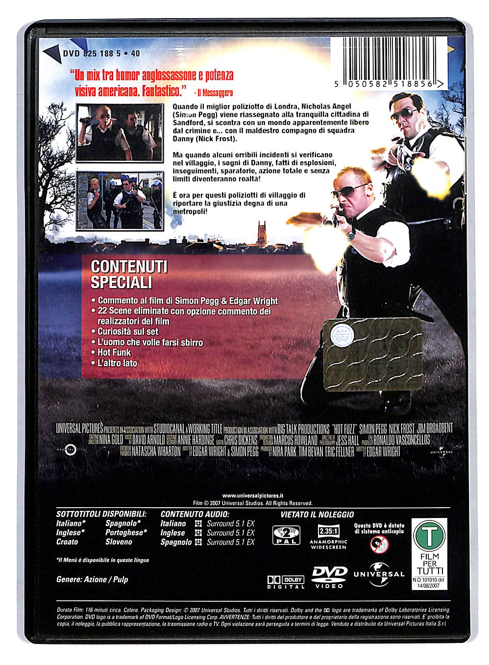 EBOND Hot Fuzz NOLEGGIO DVD DB721636