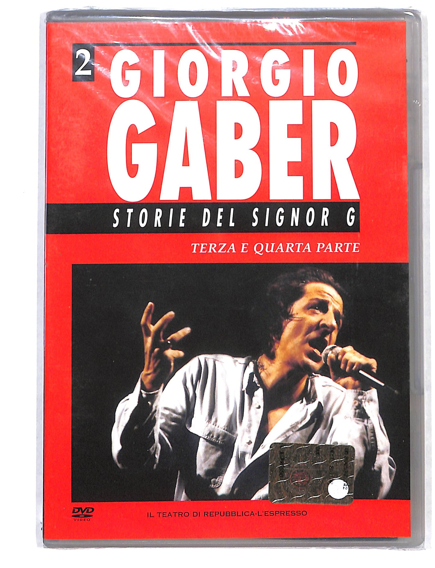 EBOND Giorgio Gaber storie del Signor G - terza e quarta parte DVD DB721824