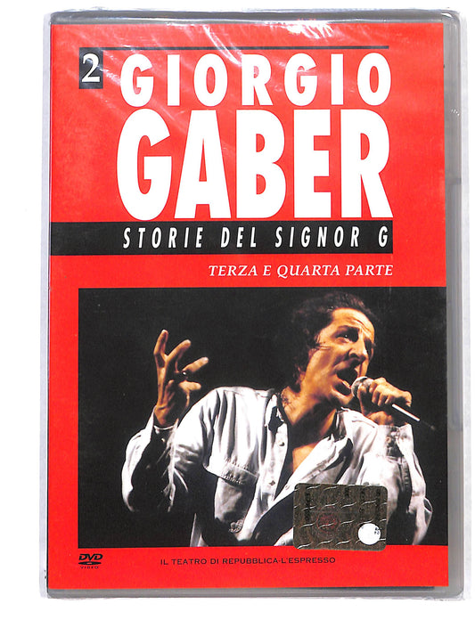 EBOND Giorgio Gaber storie del Signor G - terza e quarta parte DVD DB721824