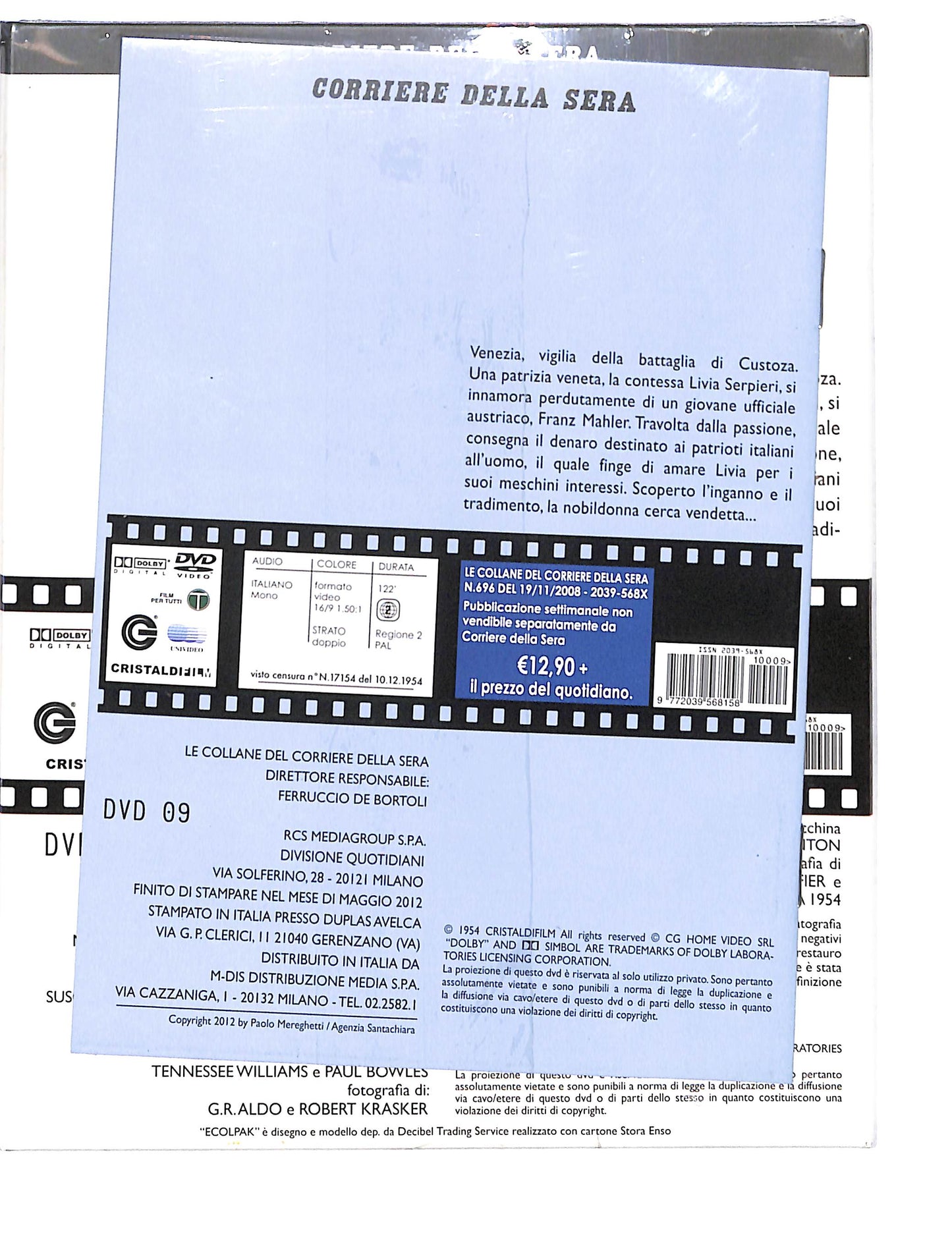 EBOND Senso vol.9 EDITORIALE DIGIPACK DVD DB721827