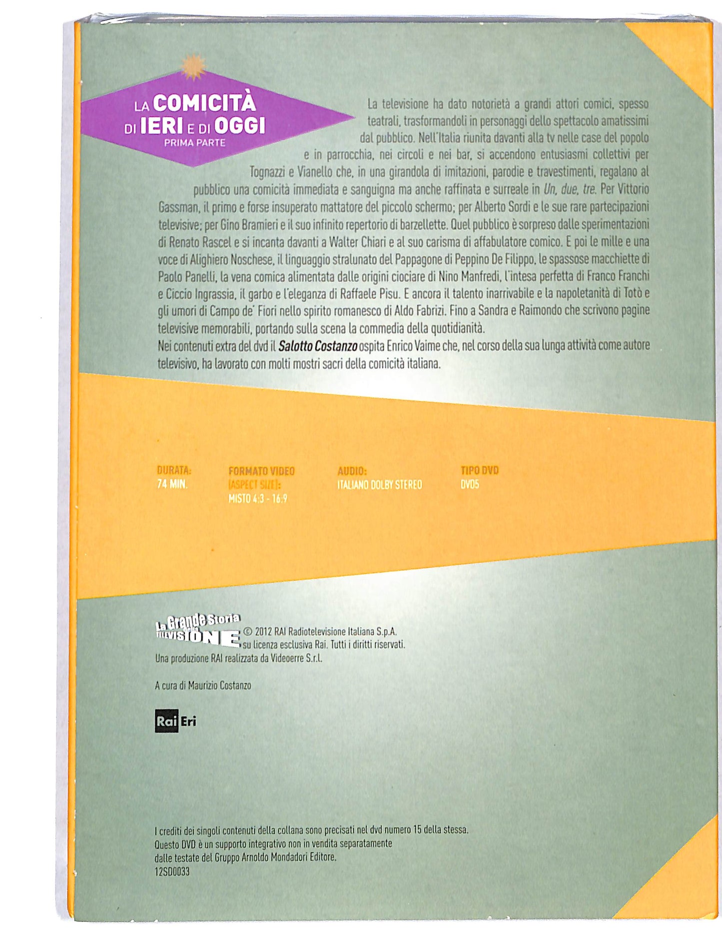 EBOND La Grande storia della tv vol.7 la comicita di ieri e di oggi DVD DB721830