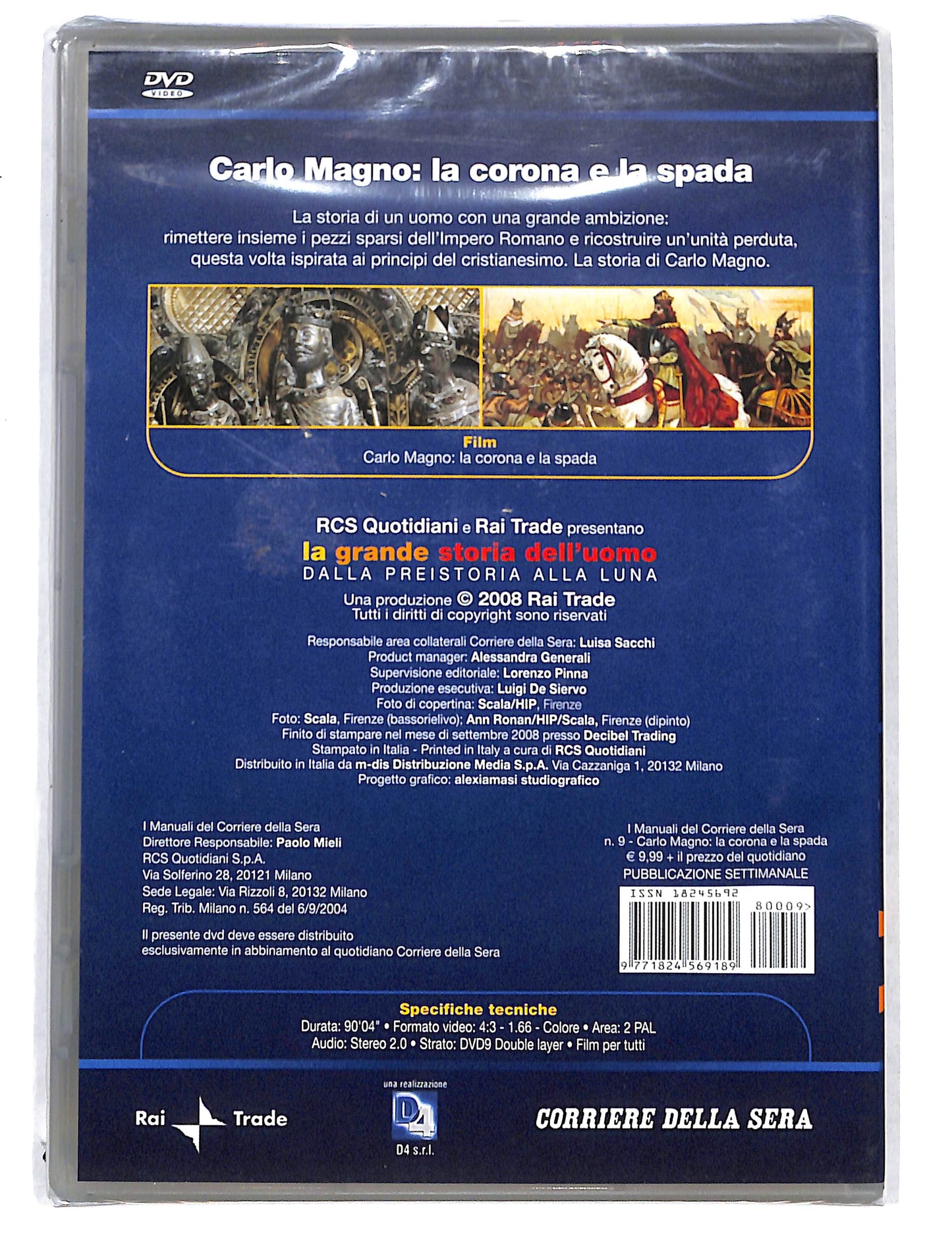 EBOND Carlo Magno la corona e la spada vol.9 EDITORIALE DVD DB721852