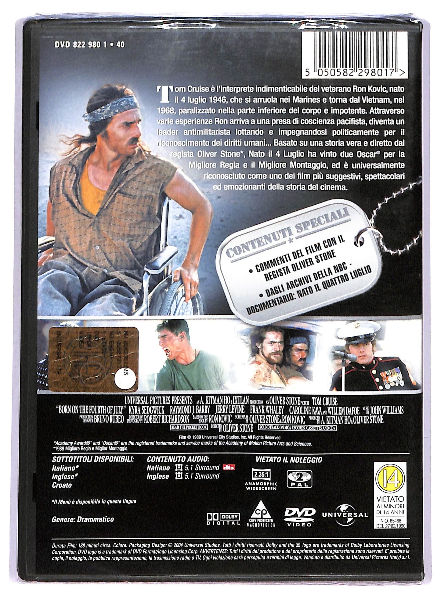 EBOND nato il quattro luglio DVD DB722125