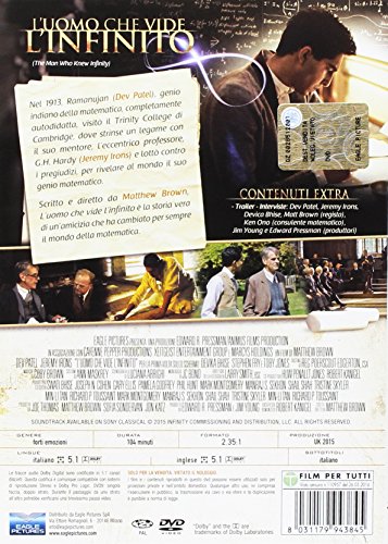 EBOND L'uomo che Vide l'Infinito NOLEGGIO DVD DB722613