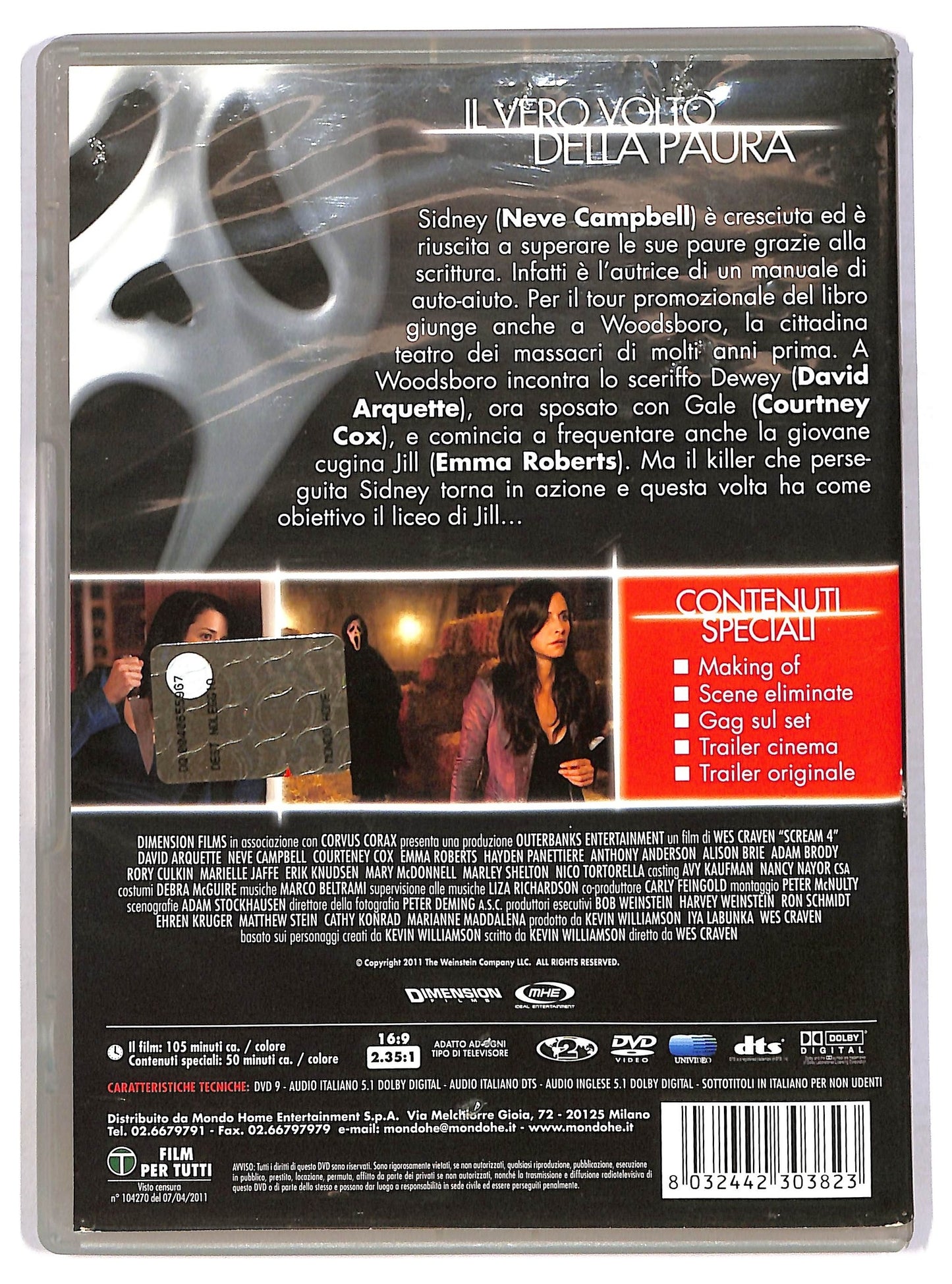 EBOND Scream 4 NOLEGGIO DVD DB722631