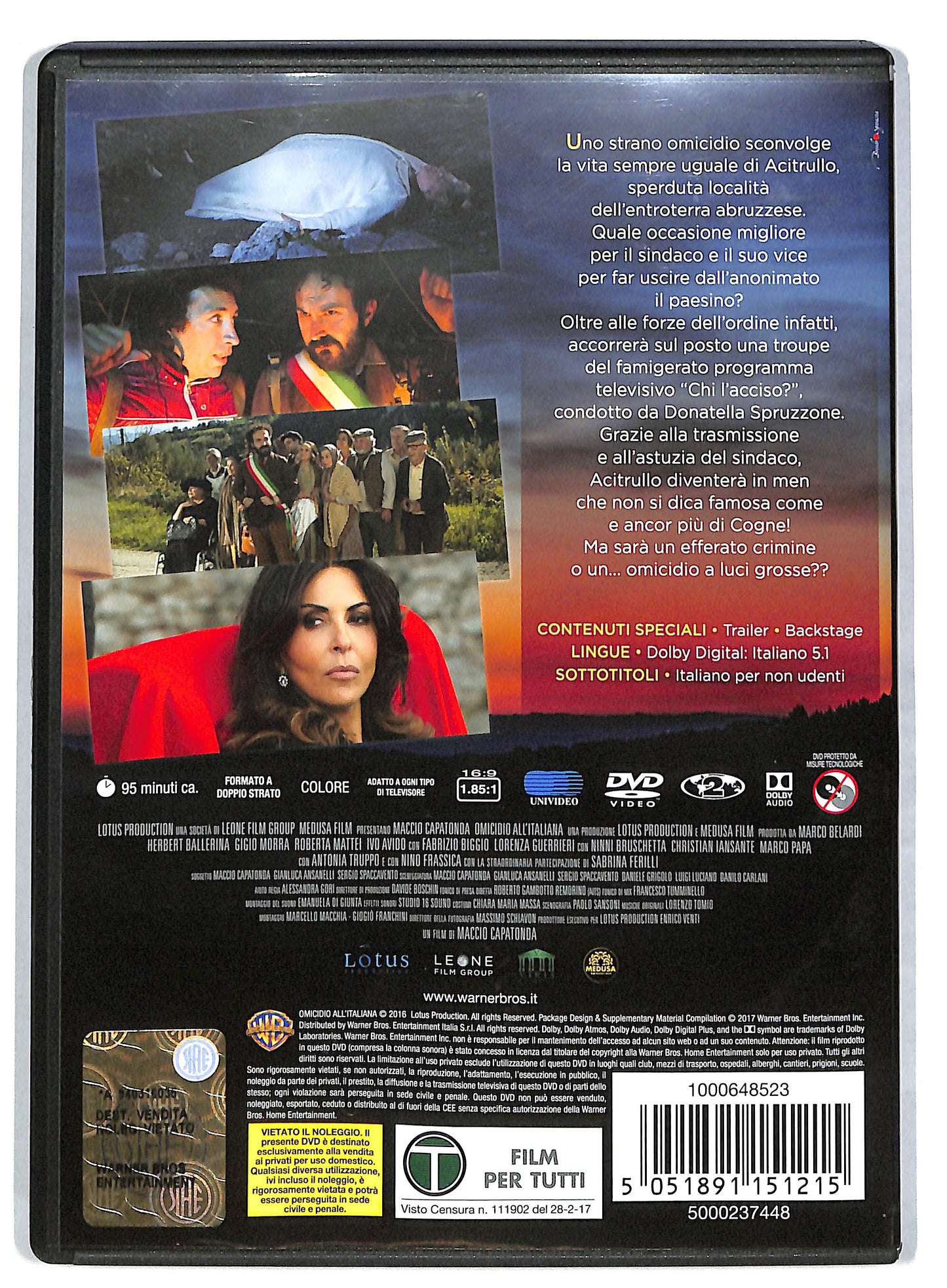 EBOND Omicidio all'italiana NOLEGGIO DVD DB722635