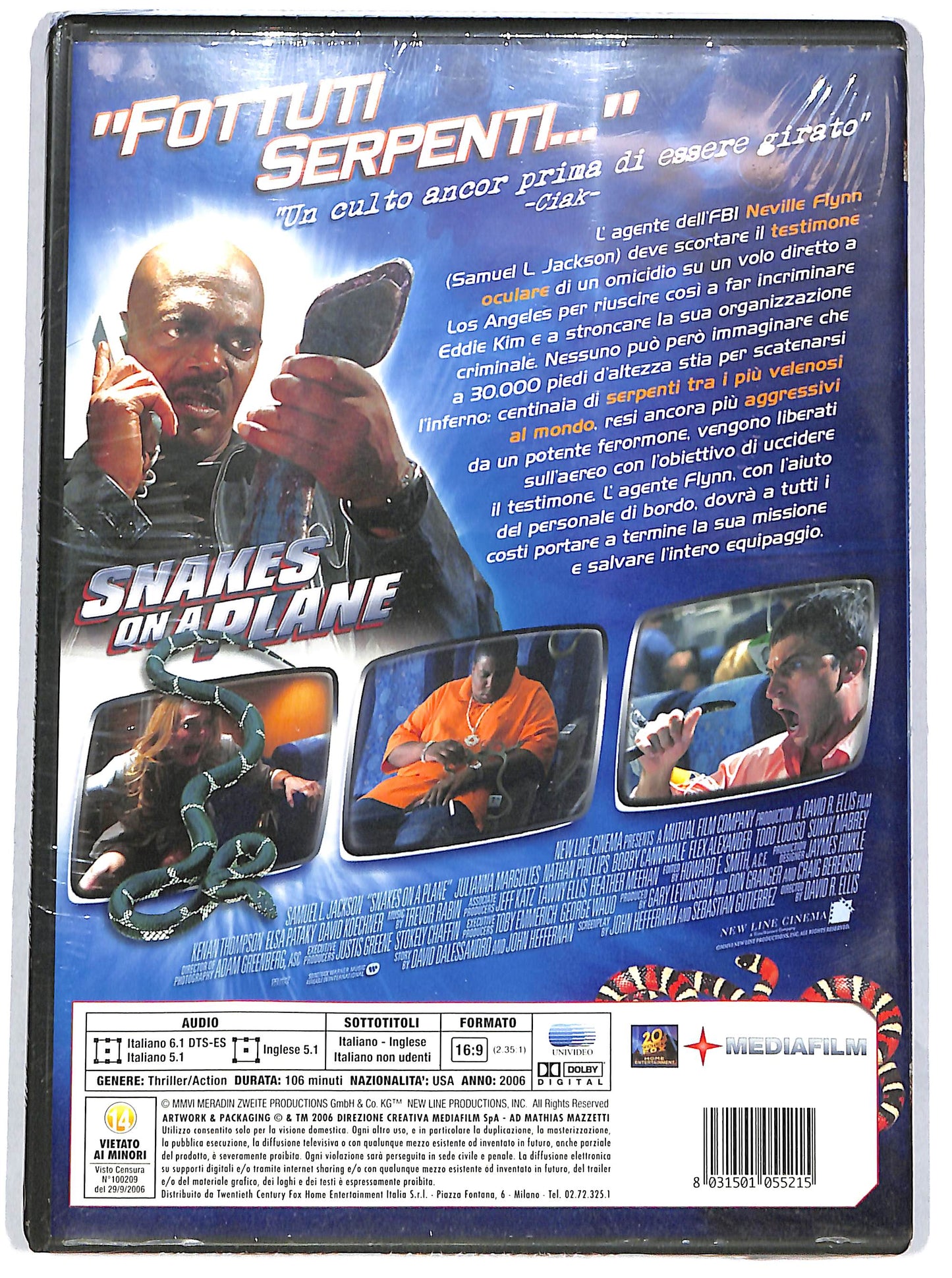 EBOND Snakes on a Plane NOLEGGIO DVD DB722715