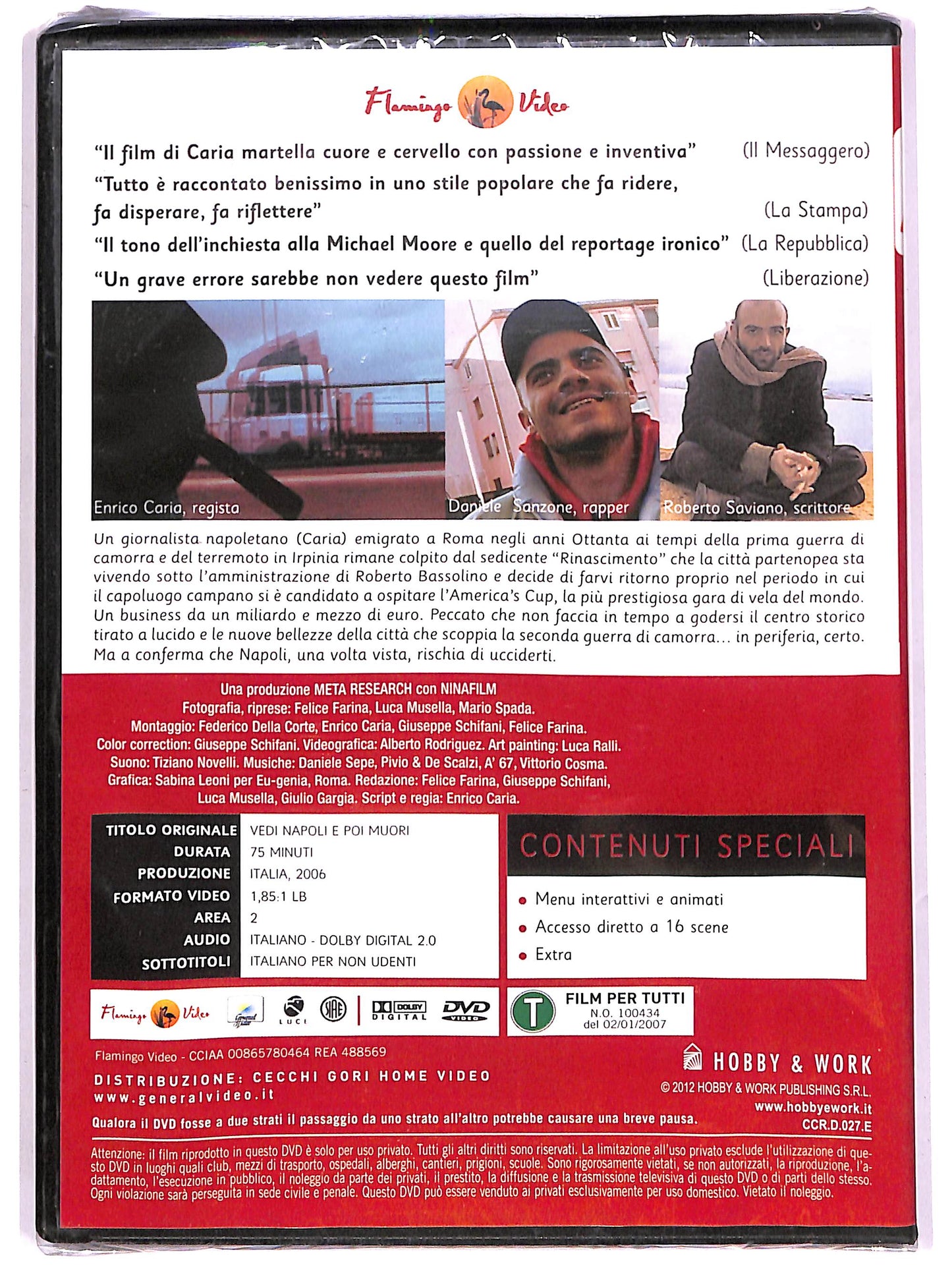 EBOND Vedi Napoli e poi muori EDITORIALE DVD DB722736