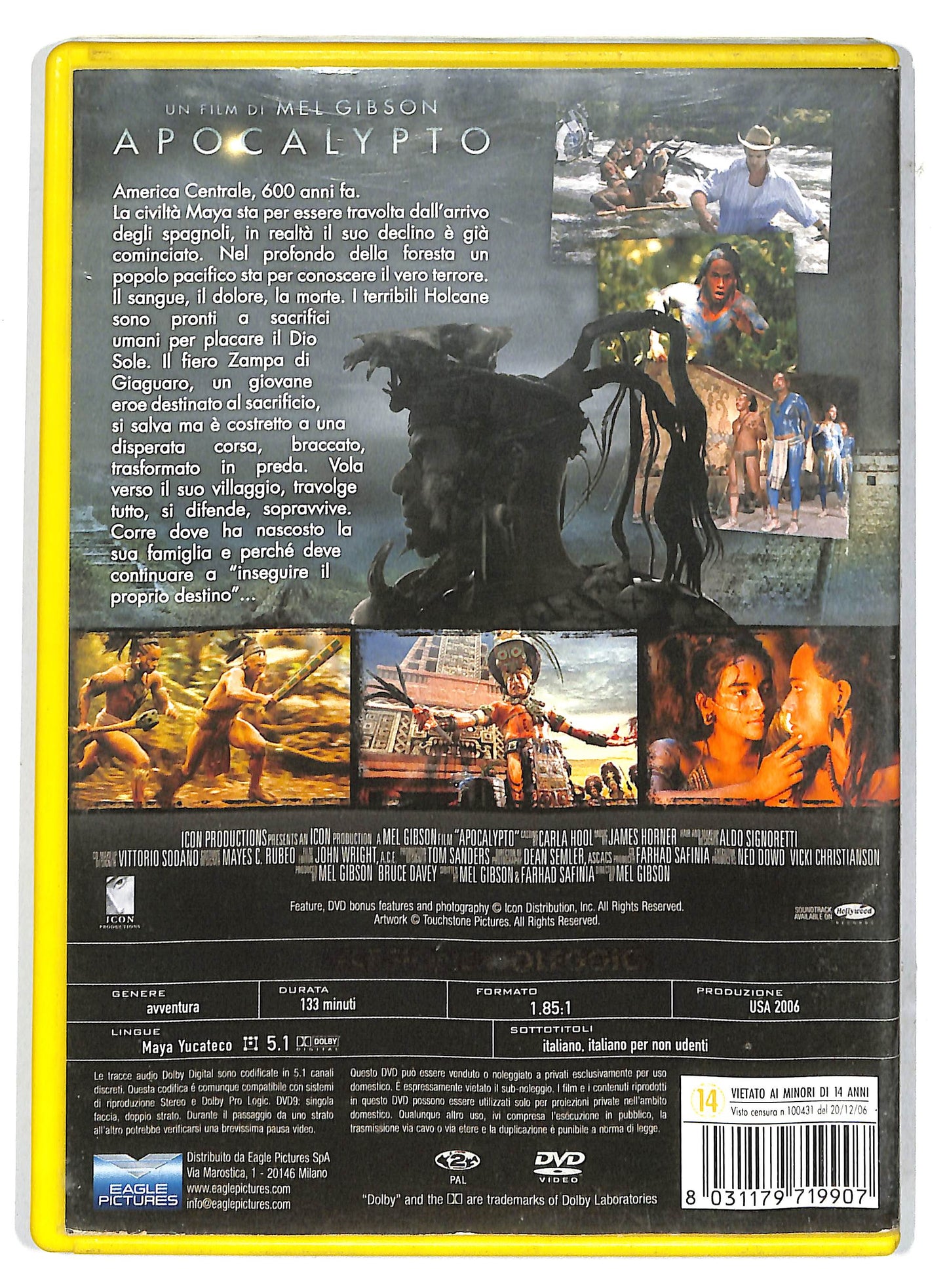 EBOND Apocalypto NOLEGGIO NOLEGGIO DVD DB722762