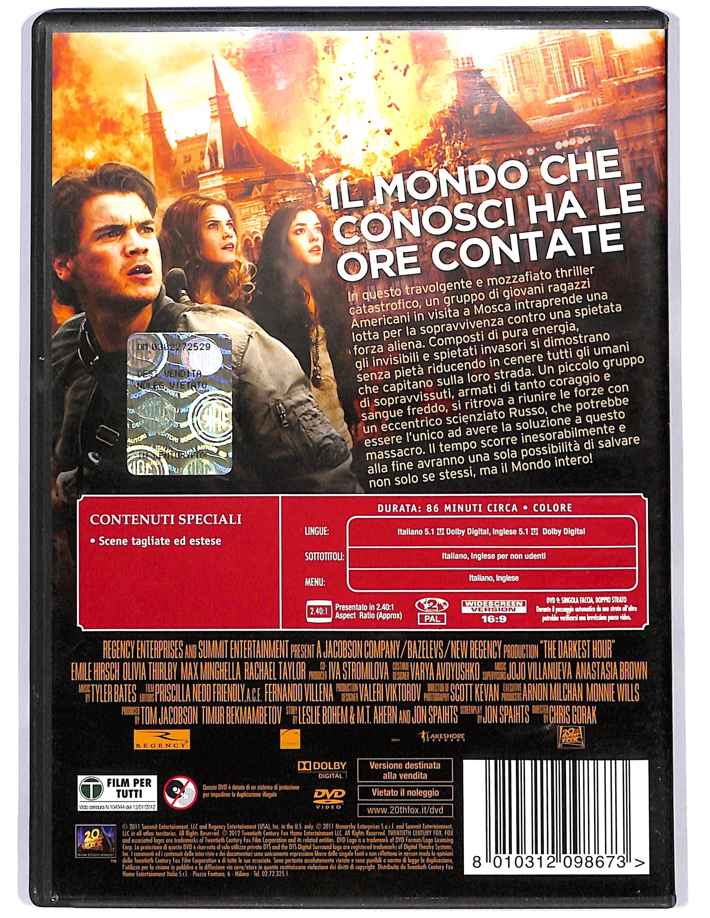 EBOND L'ora nera DVD DB722765