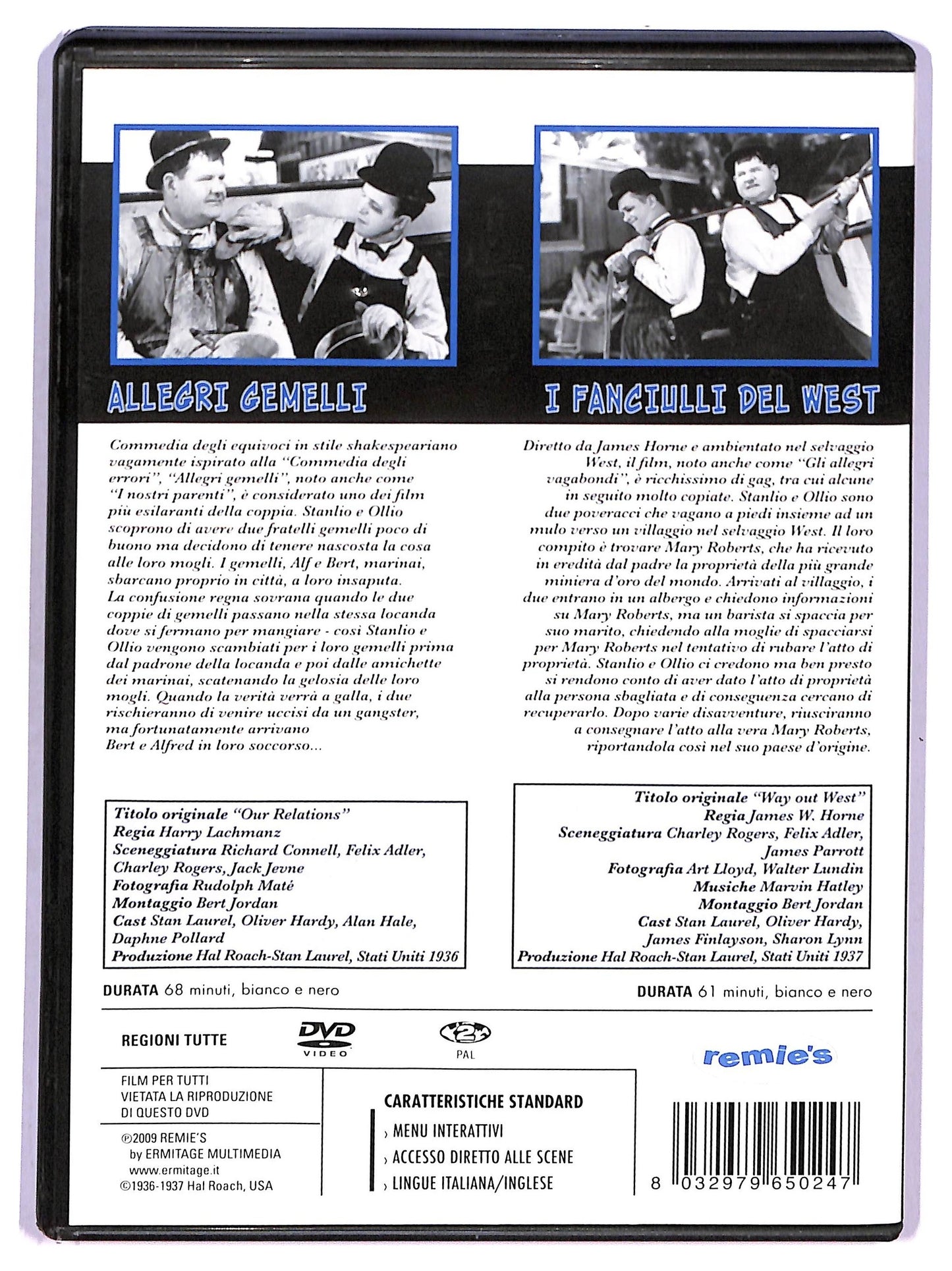 EBOND Stanlio & Oilio I fanciulli Della Risata 3 DVD DB722903