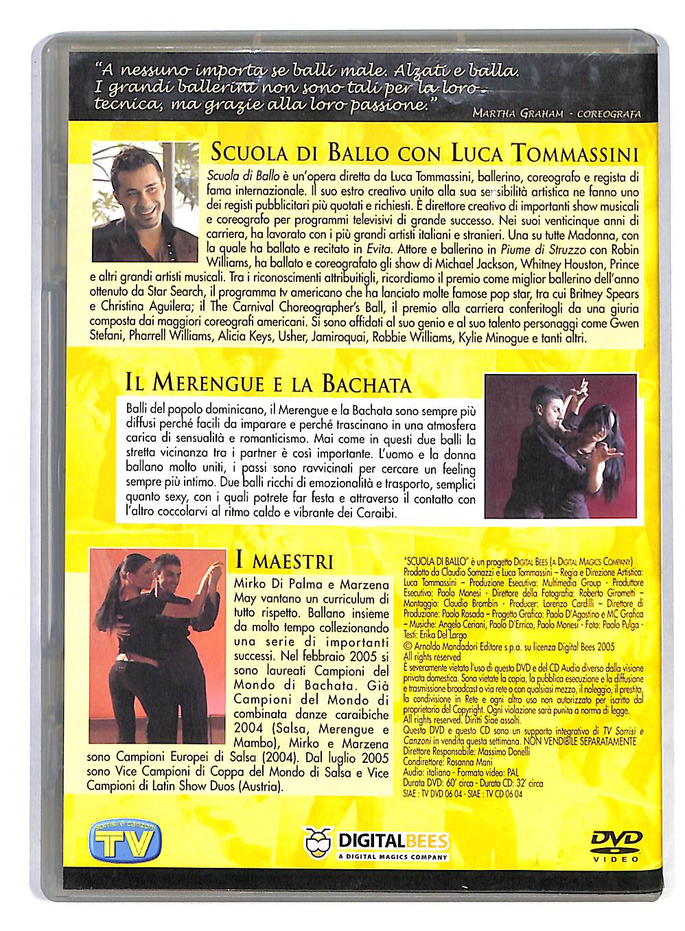 EBOND Scuola Di Ballo Merengue e Bachata Vol. 4 +DVD DB722948