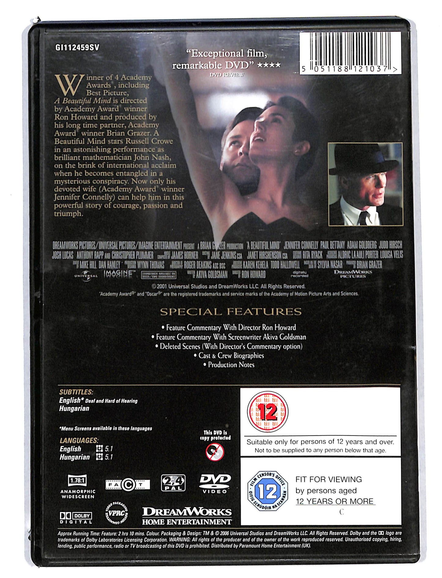 EBOND Beautiful Mind Edizione: Regno Unito DVD DB723103