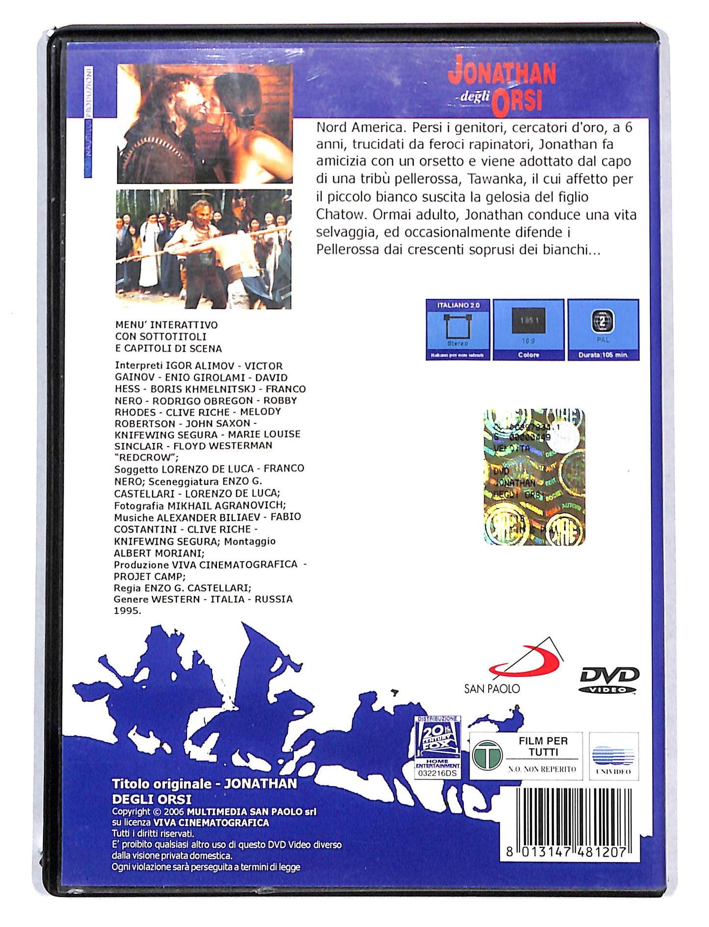 EBOND Jonathan degli orsi DVD DB723106