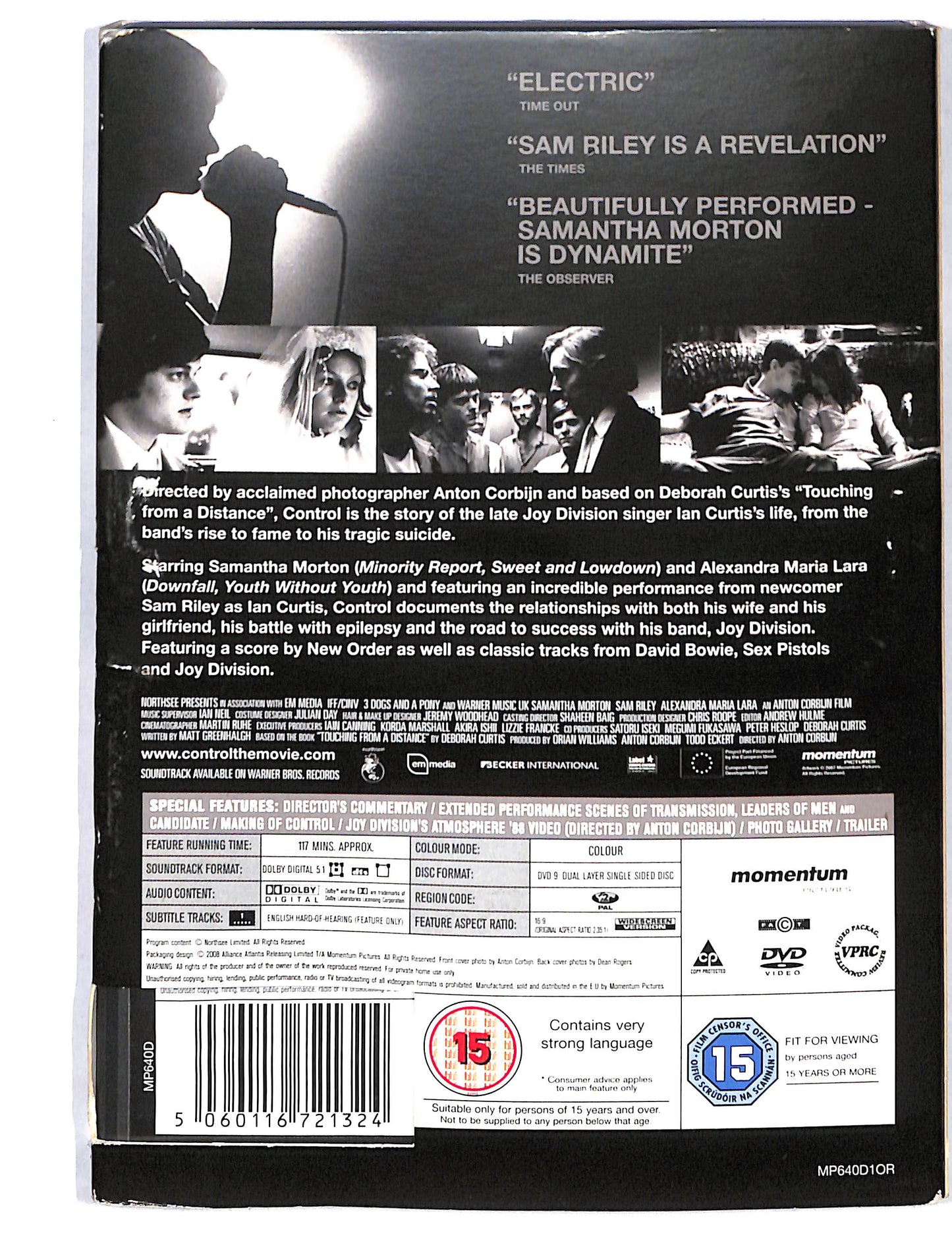 EBOND Control Edizione UK DVD DB723116