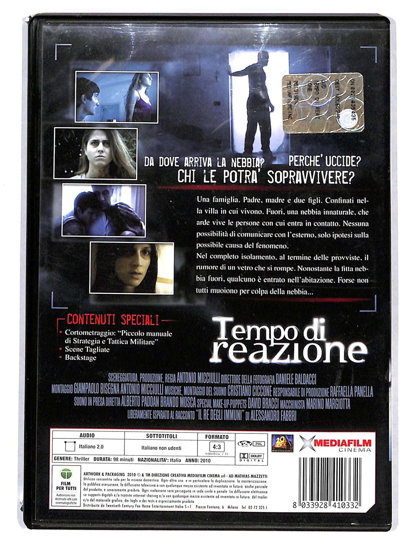EBOND Tempo di reazione DVD DB723128
