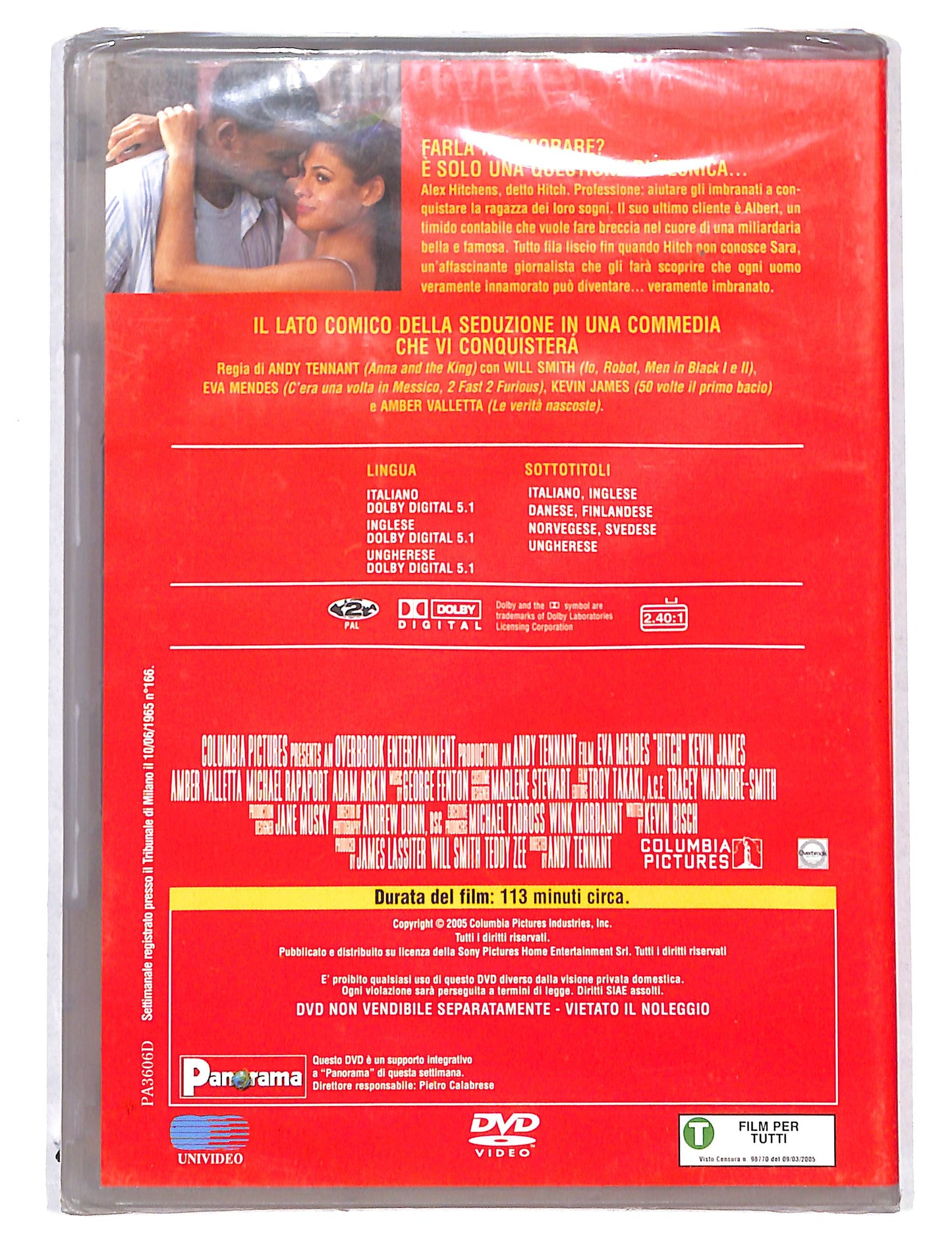 EBOND Hitch Lui si che capisce le donne EDITORIALE DVD DB723129