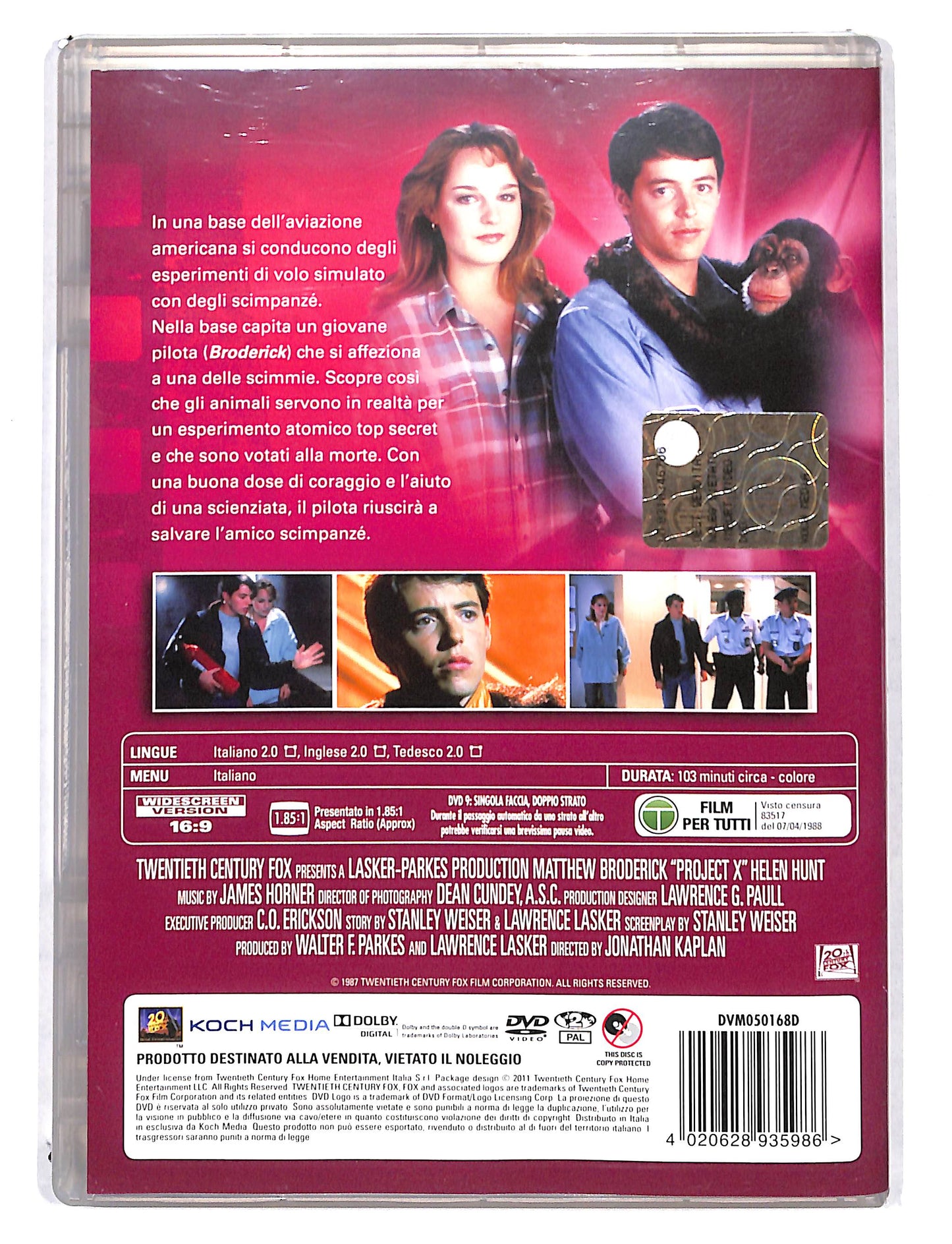 EBOND Fuga dal futuro DVD DB723130