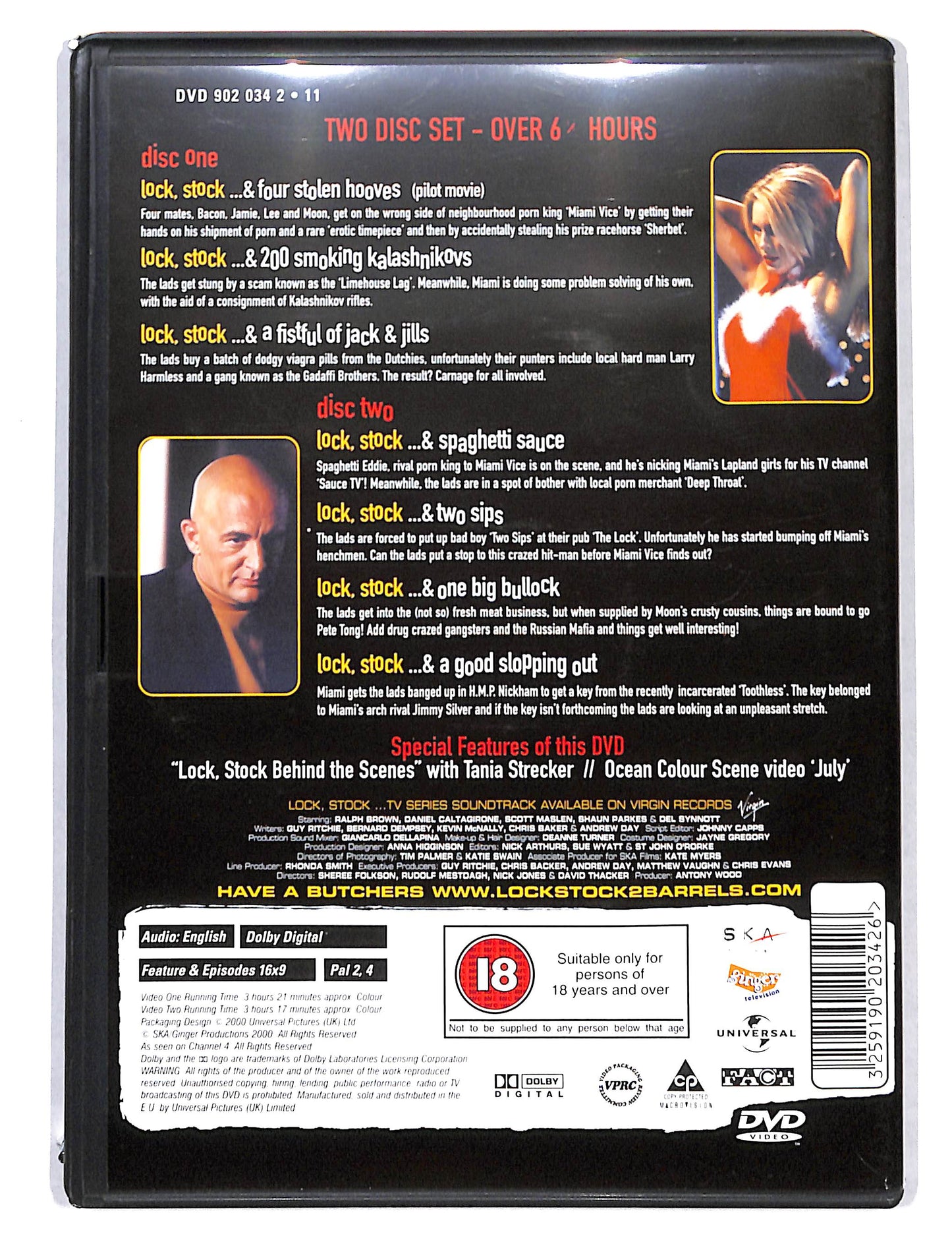 EBOND Lock Stock Edizione Regno Unito DVD DB723131