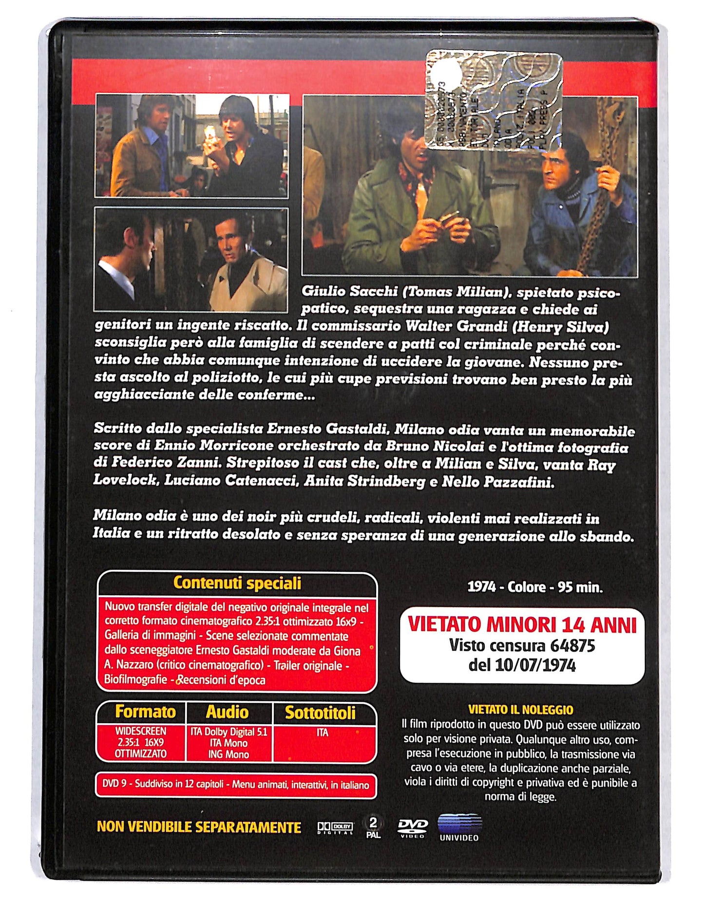 EBOND Milano odia - la polizia non puo sparare DVD DB723139