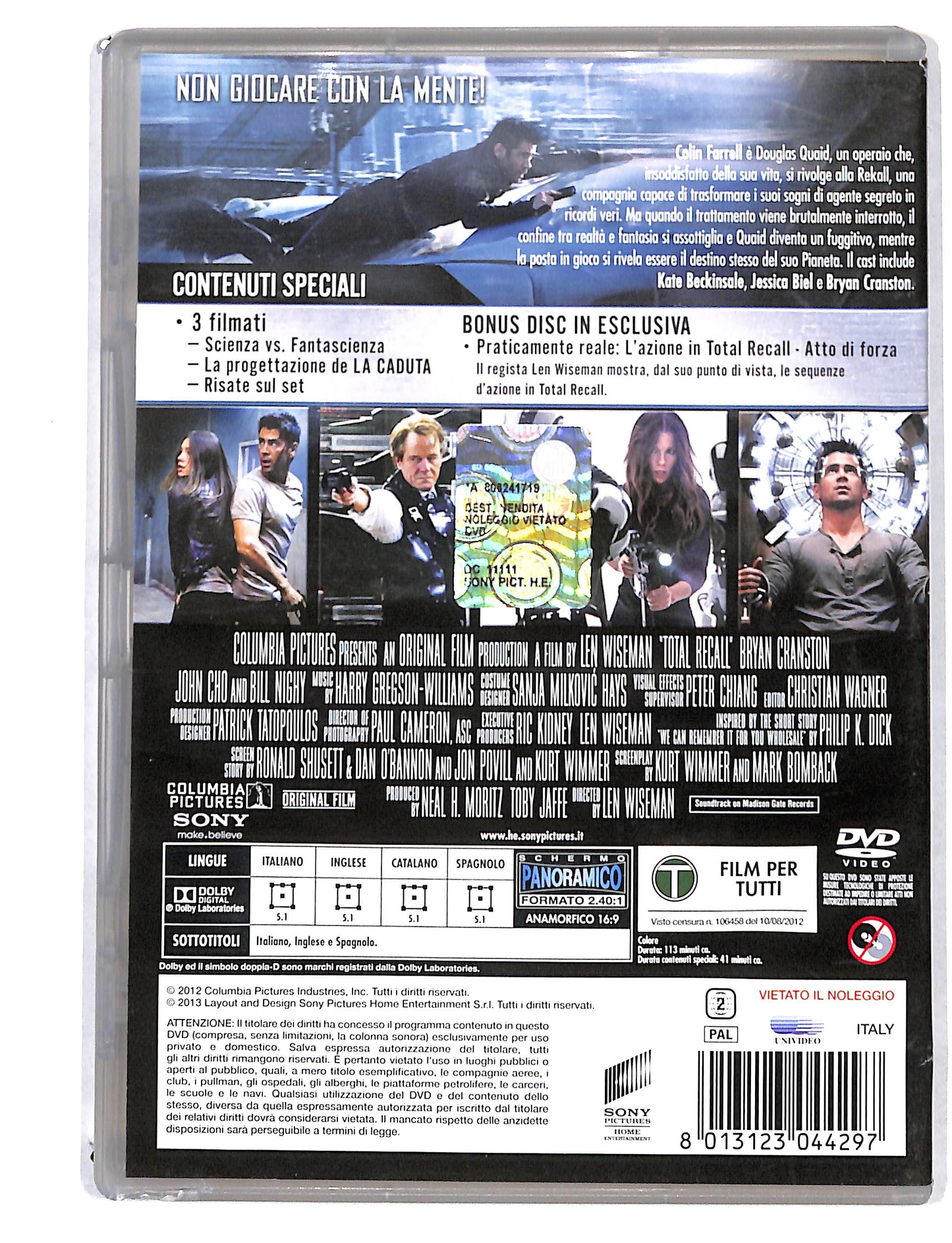 EBOND Total Recall Atto di forza 2 dischi DVD DB723144