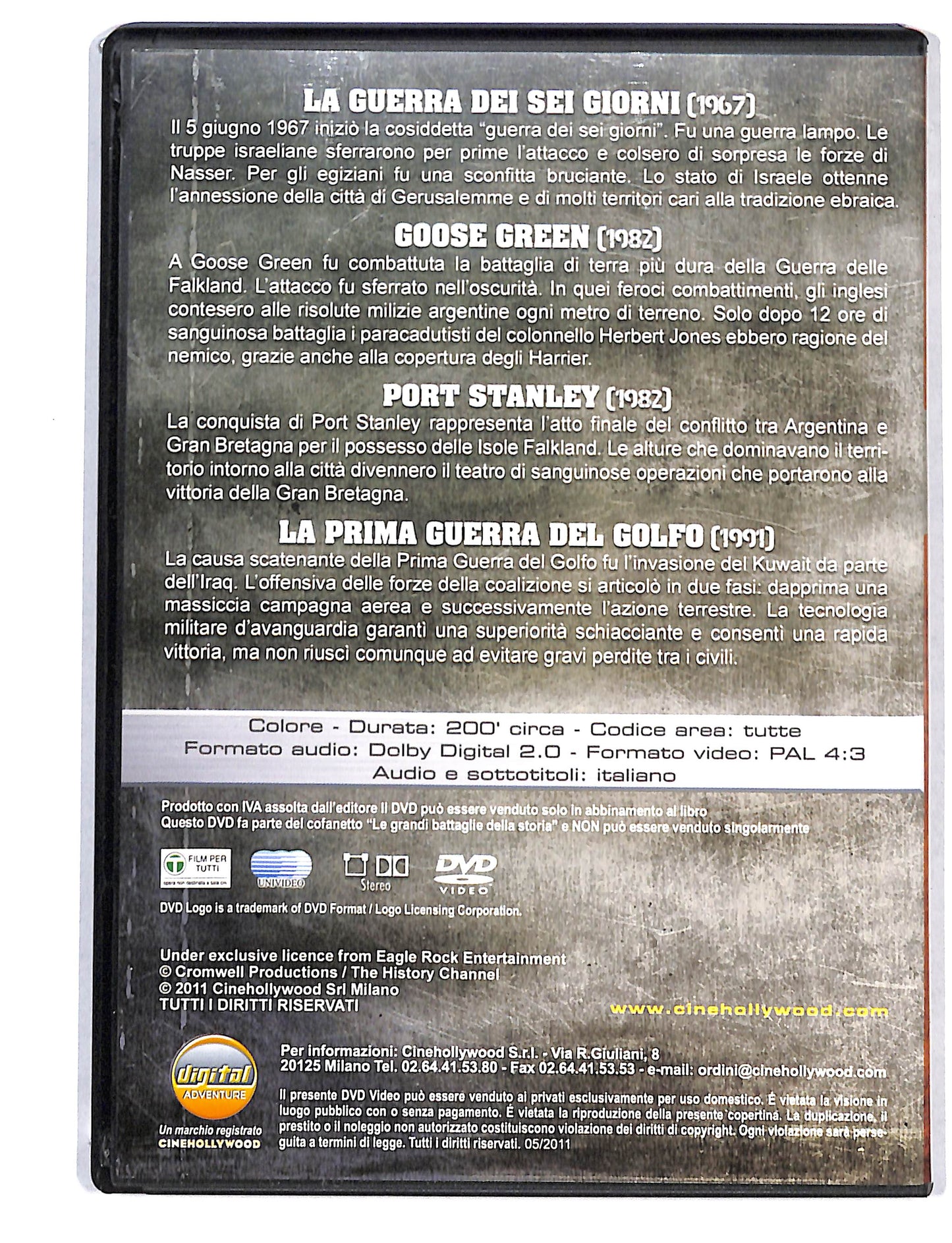 EBOND Le grandi battaglie della storia vol.4 le battaglie moderne DVD DB723152