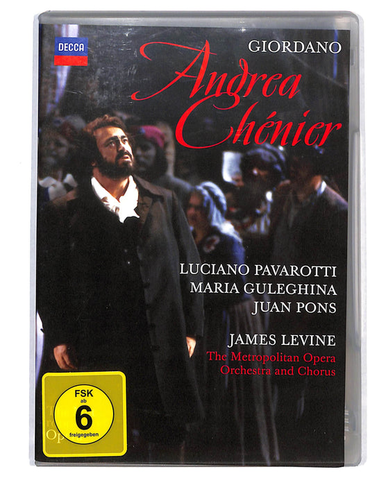 EBOND Giordano - Andrea Chenier Pavarotti Levine DVD DB723158