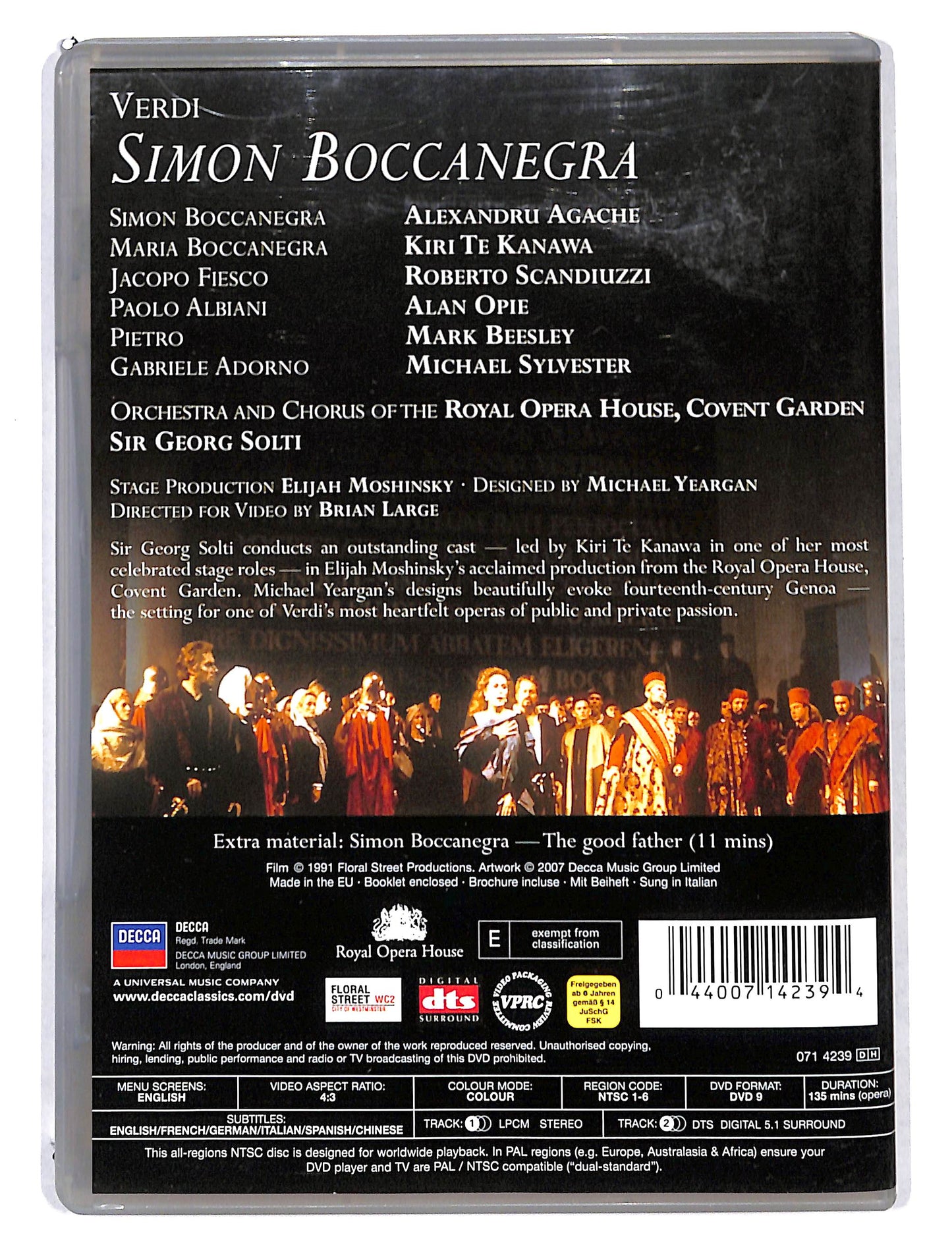 EBOND Verdi - Simon Boccanegra DVD DB723159