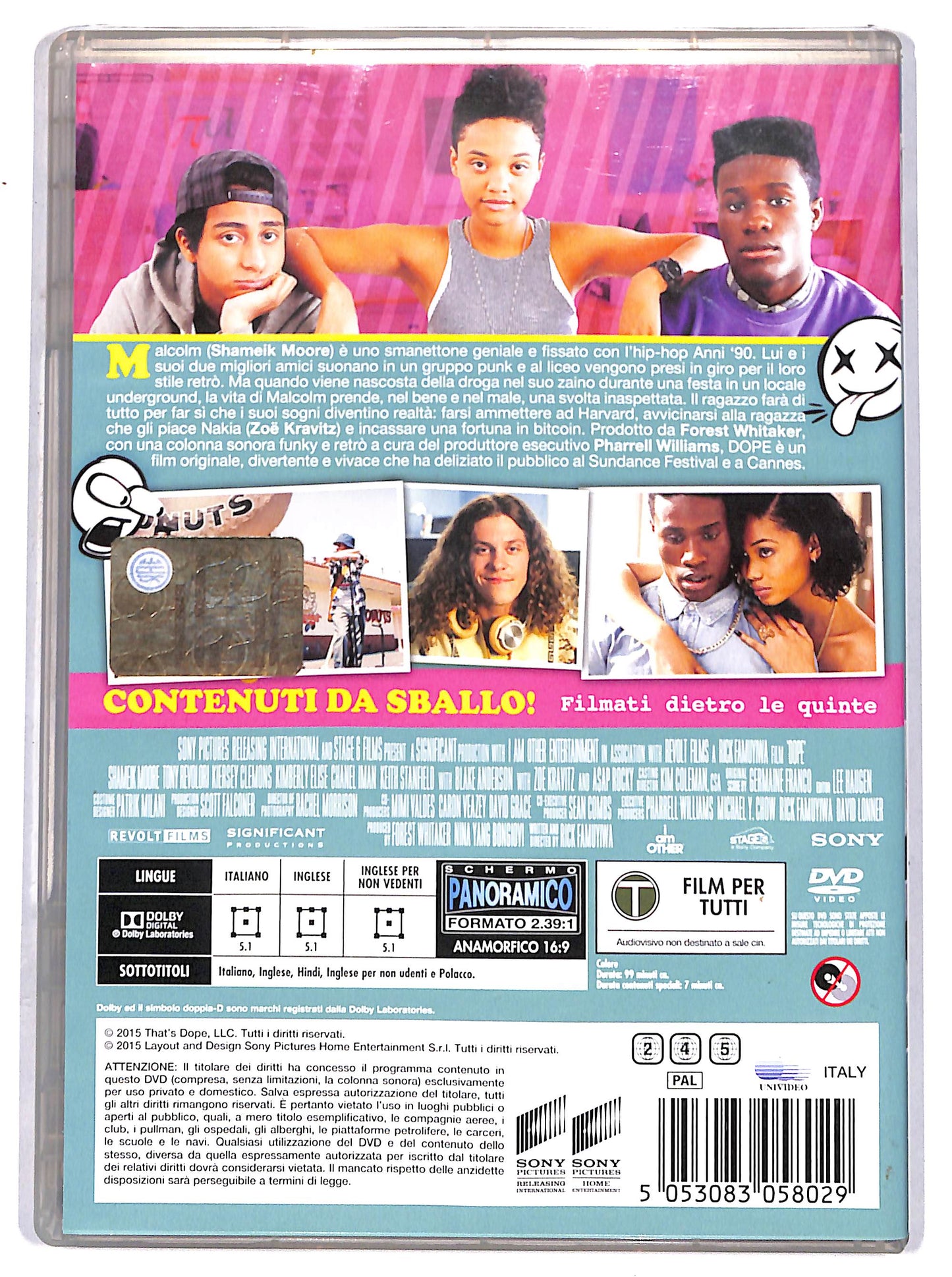 EBOND dope - follia e riscatto NOLEGGIO DVD DB723209
