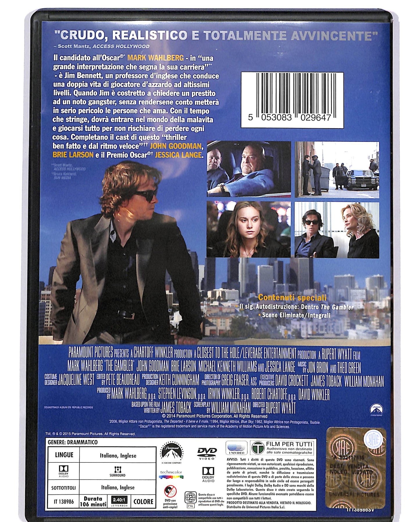 EBOND The Gambler NOLEGGIO DVD DB723228