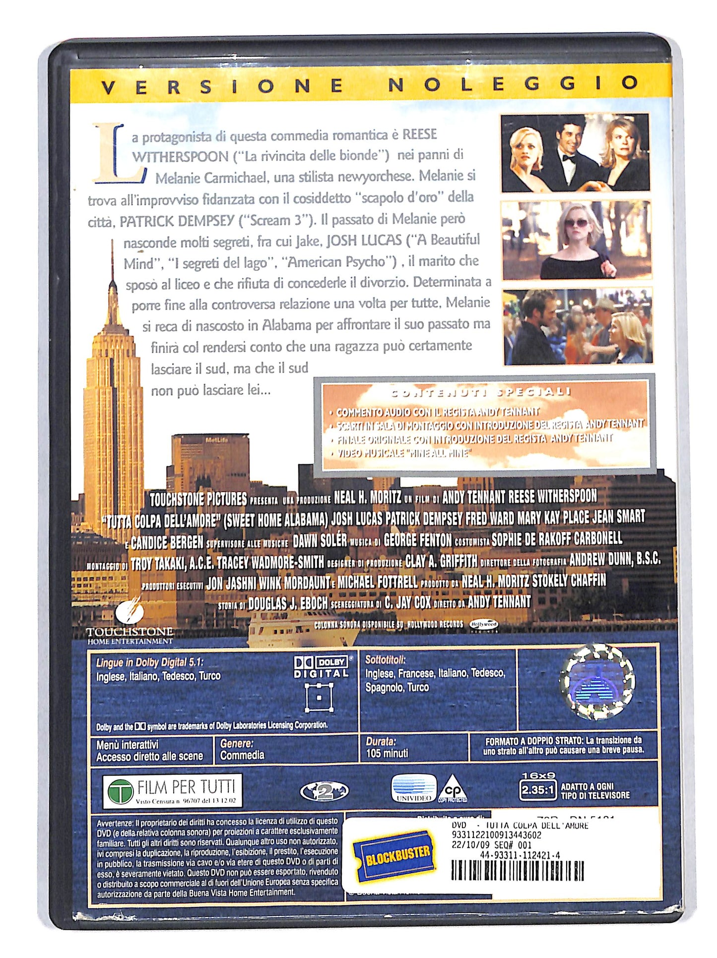 EBOND Tutta colpa dell'amore NOLEGGIO DVD DB723257
