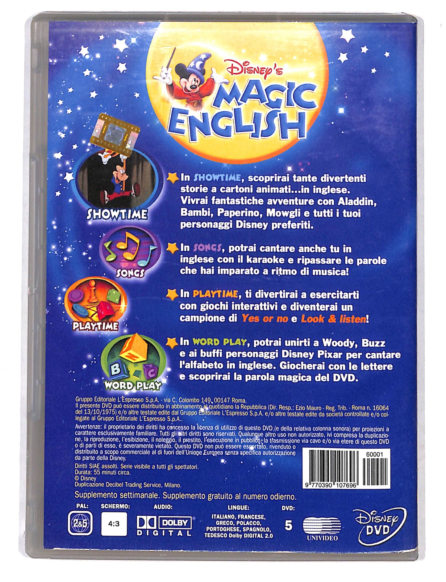 EBOND Magic English vol 1 - Hello EDITORIALE DVD DB723421