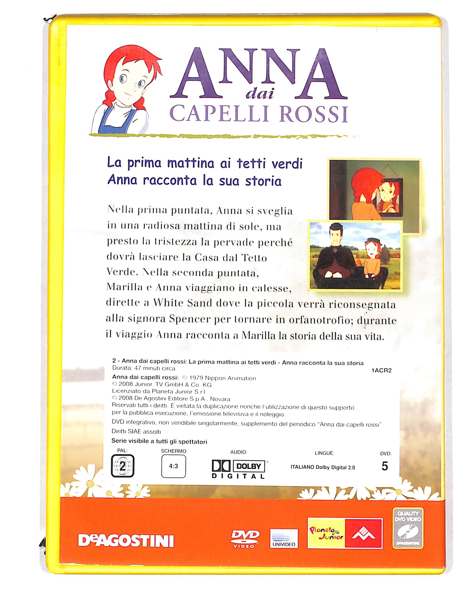 EBOND Anna dai capelli rossi vol.2 la prima mattina ai tetti verdi DVD DB723612