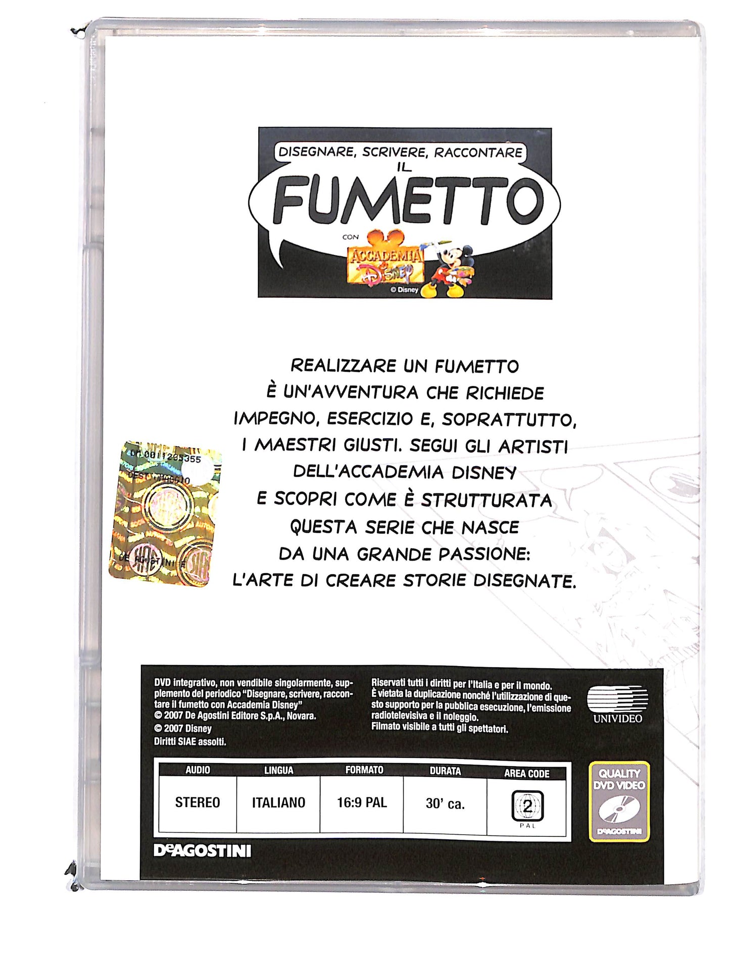 EBOND Il fumetto con accademia Disney SLIMCASE EDITORIALE DVD DB723615
