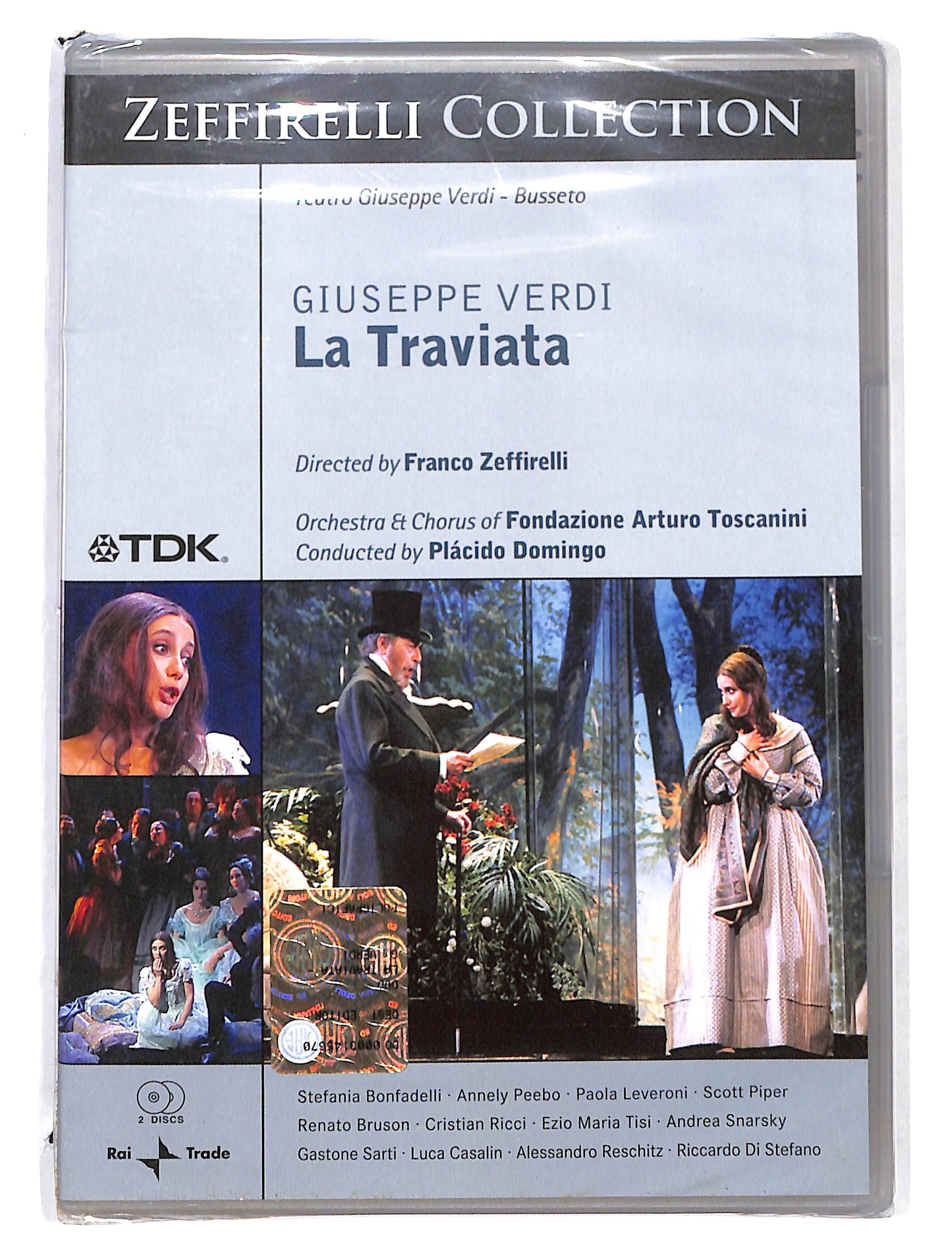 EBOND Zeffirelli Collection - GIuseppe Verdi la Traviata EDITORIALE DVD DB723616
